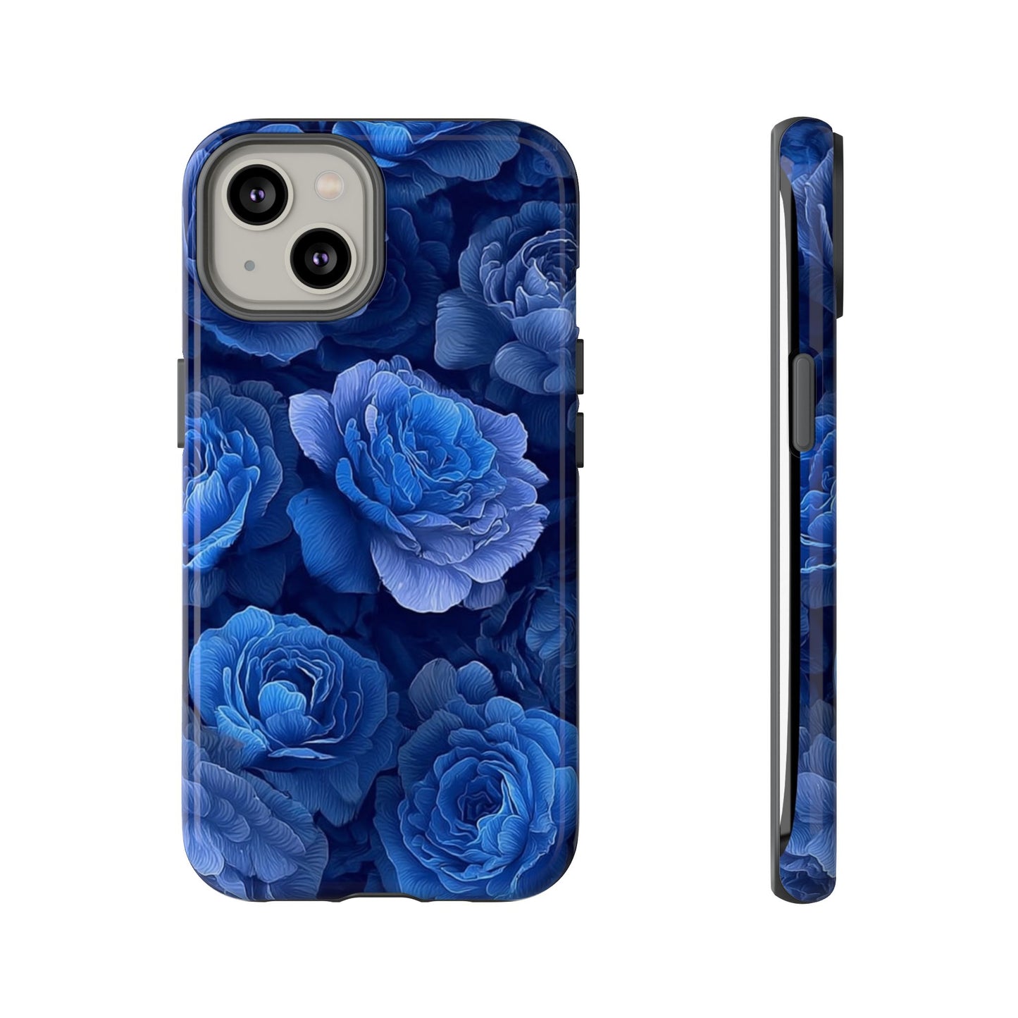 Floral Blue Roses [TOUGH CASE]