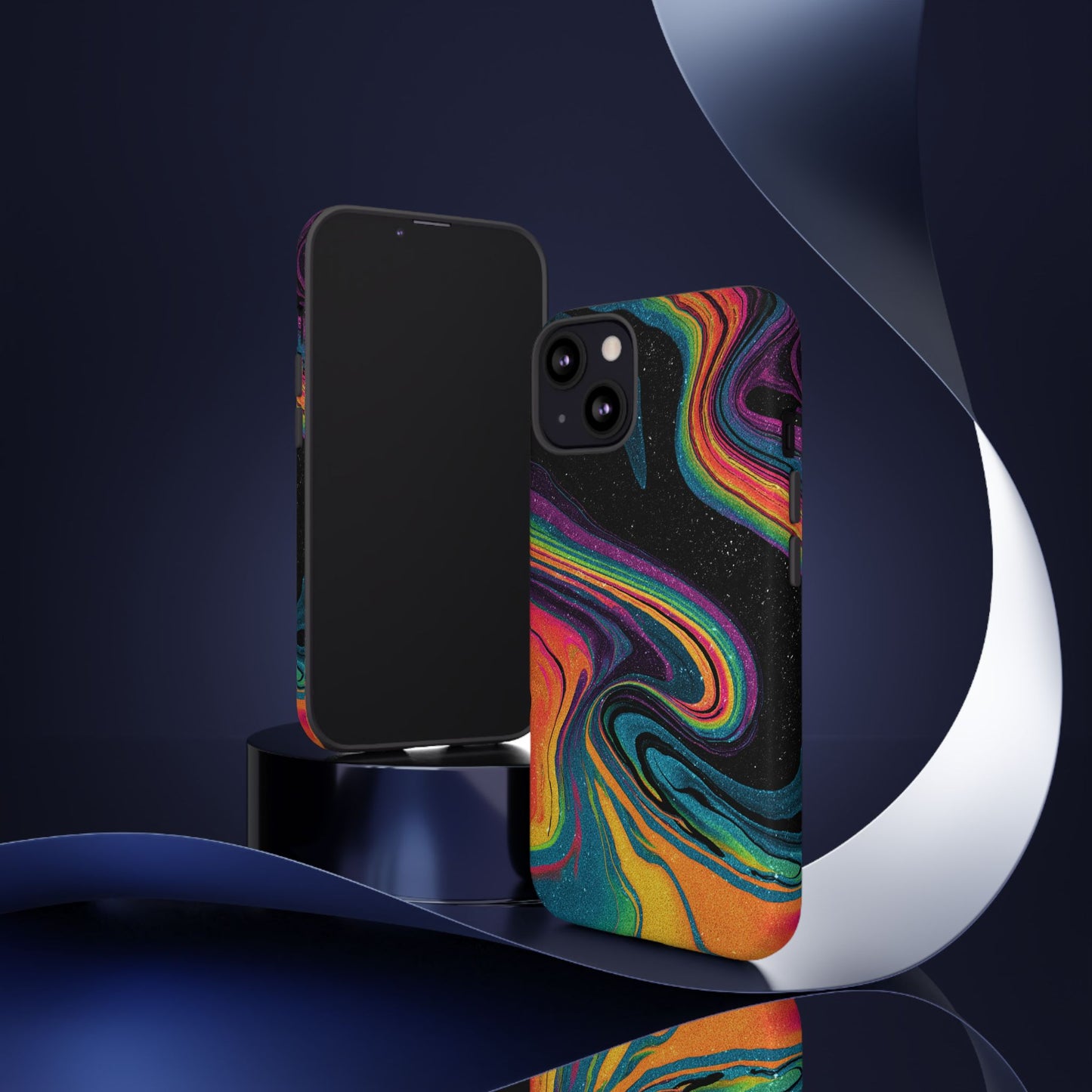 Rainbow Swirls [TOUGH CASE]