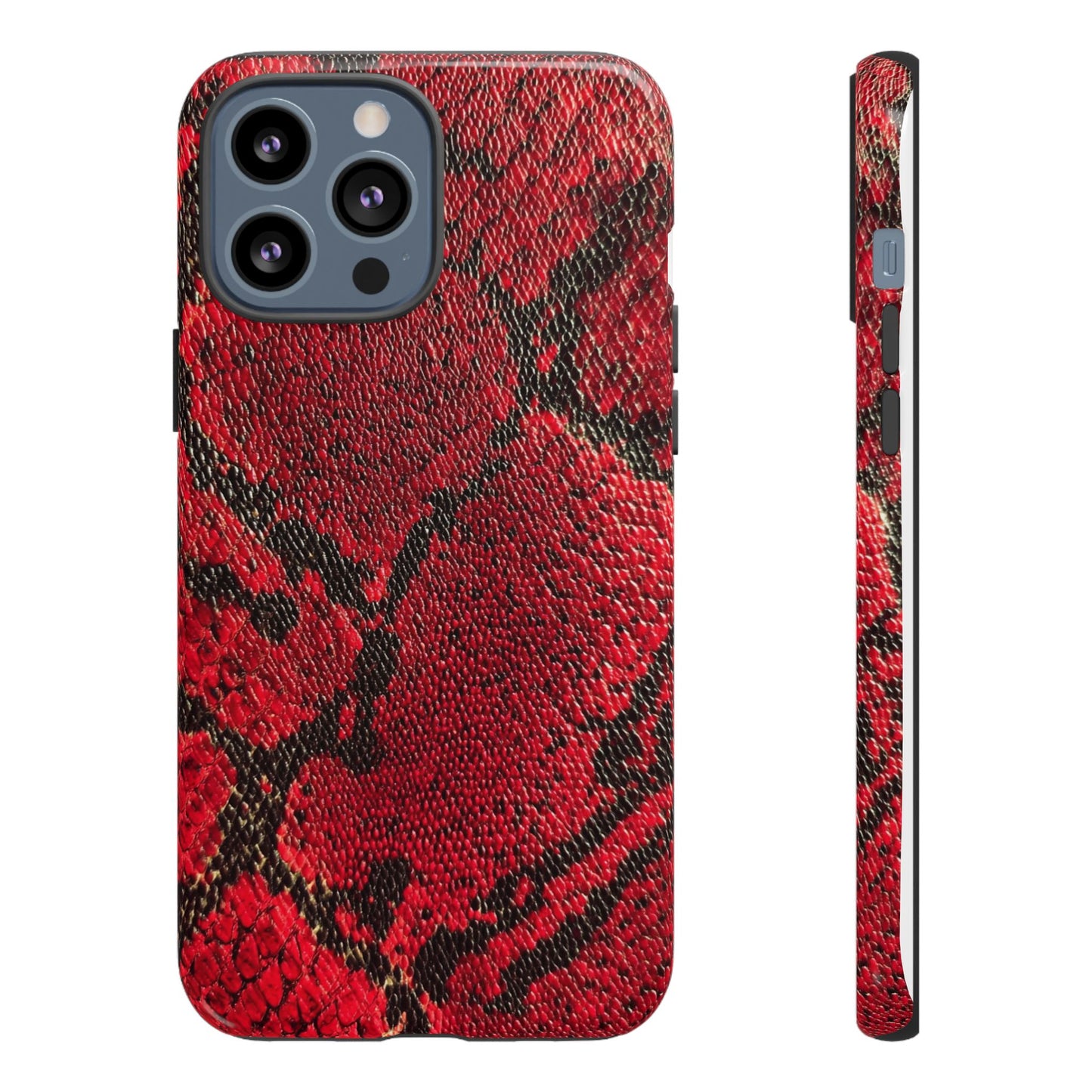 Red Snake Skin [TOUGH CASE]