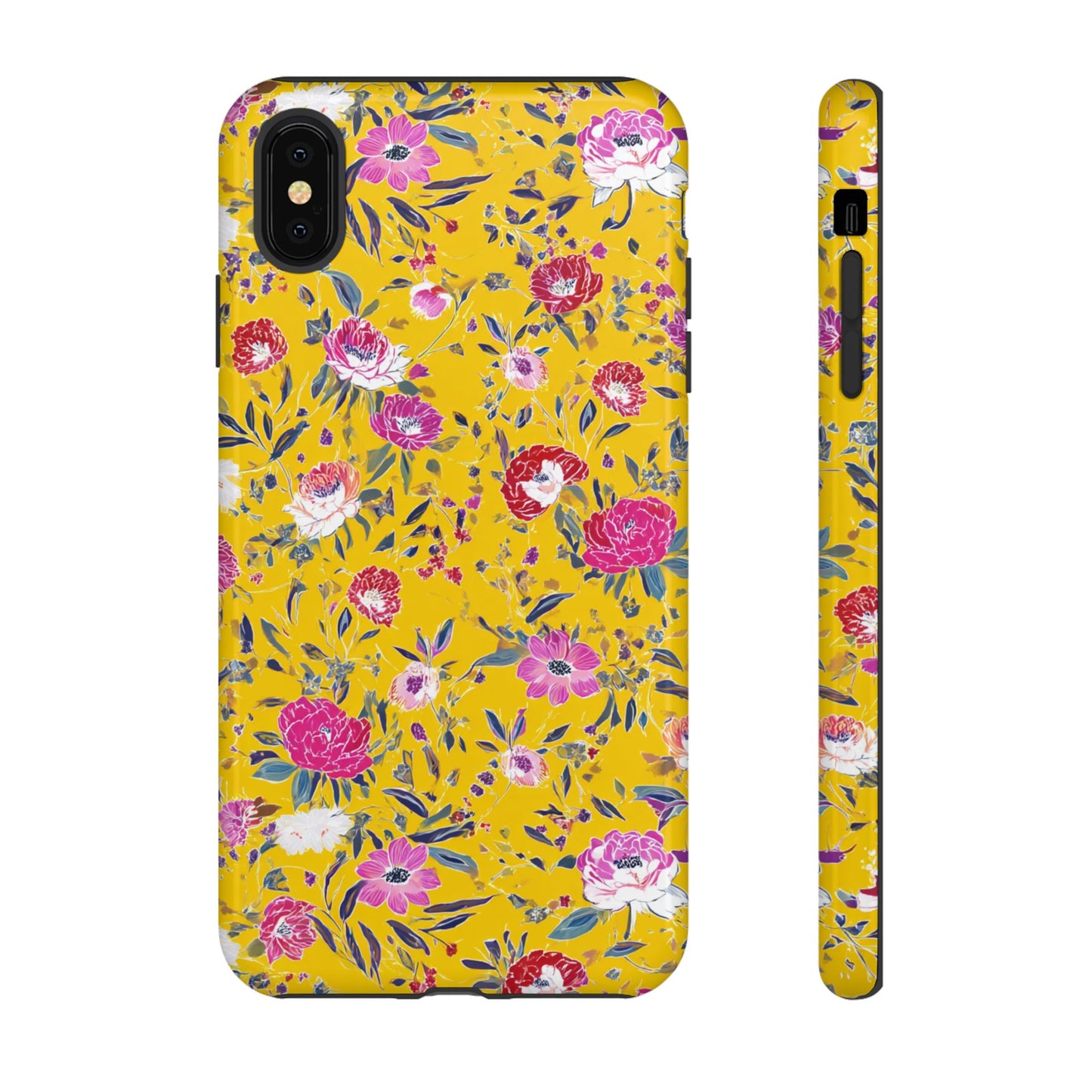 Floral 01 (iPhone X - iPhone 17 Pro Max) [TOUGH CASE]