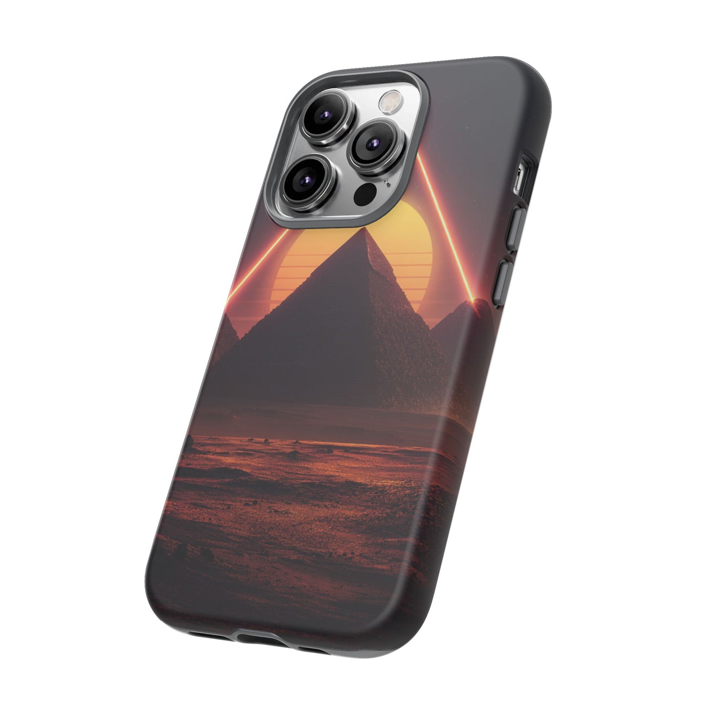 Retro Pyramid Sunset [TOUGH CASE]