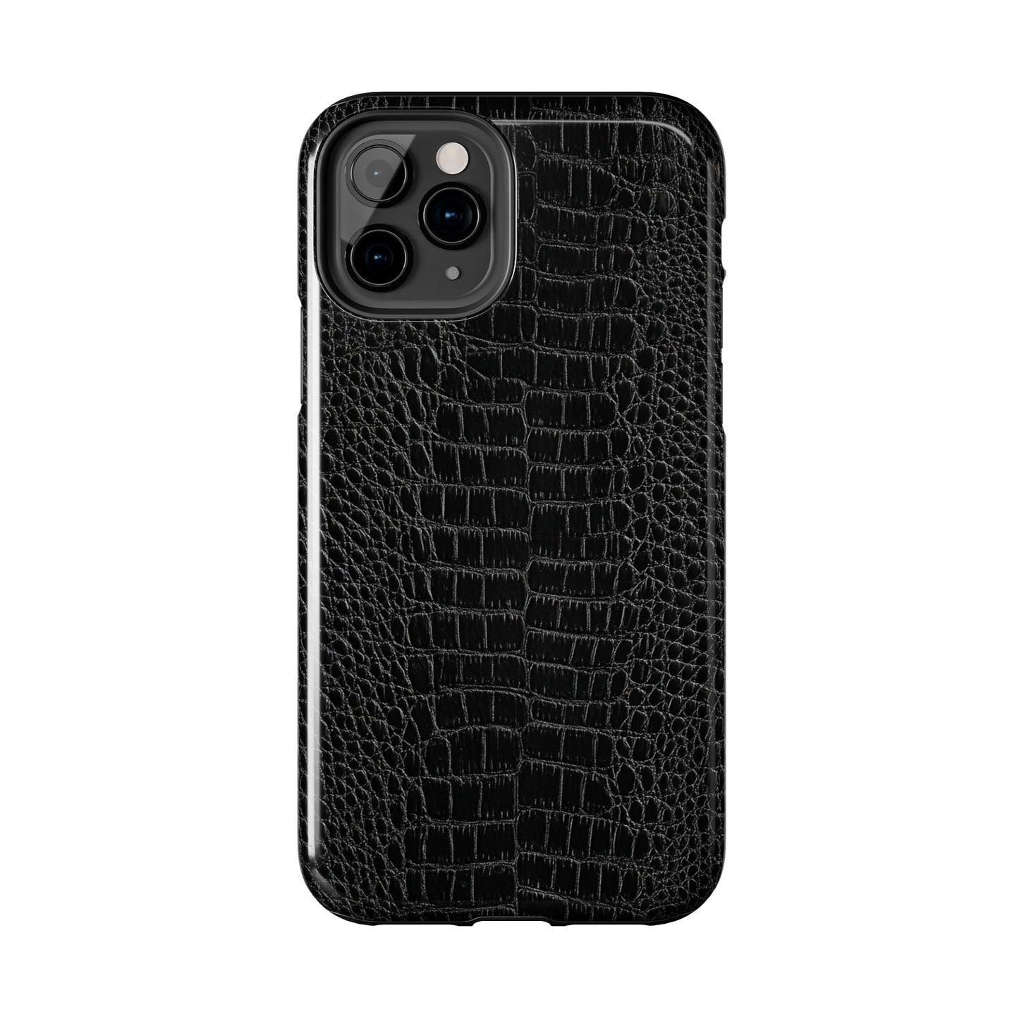 Black Crocodile Skin