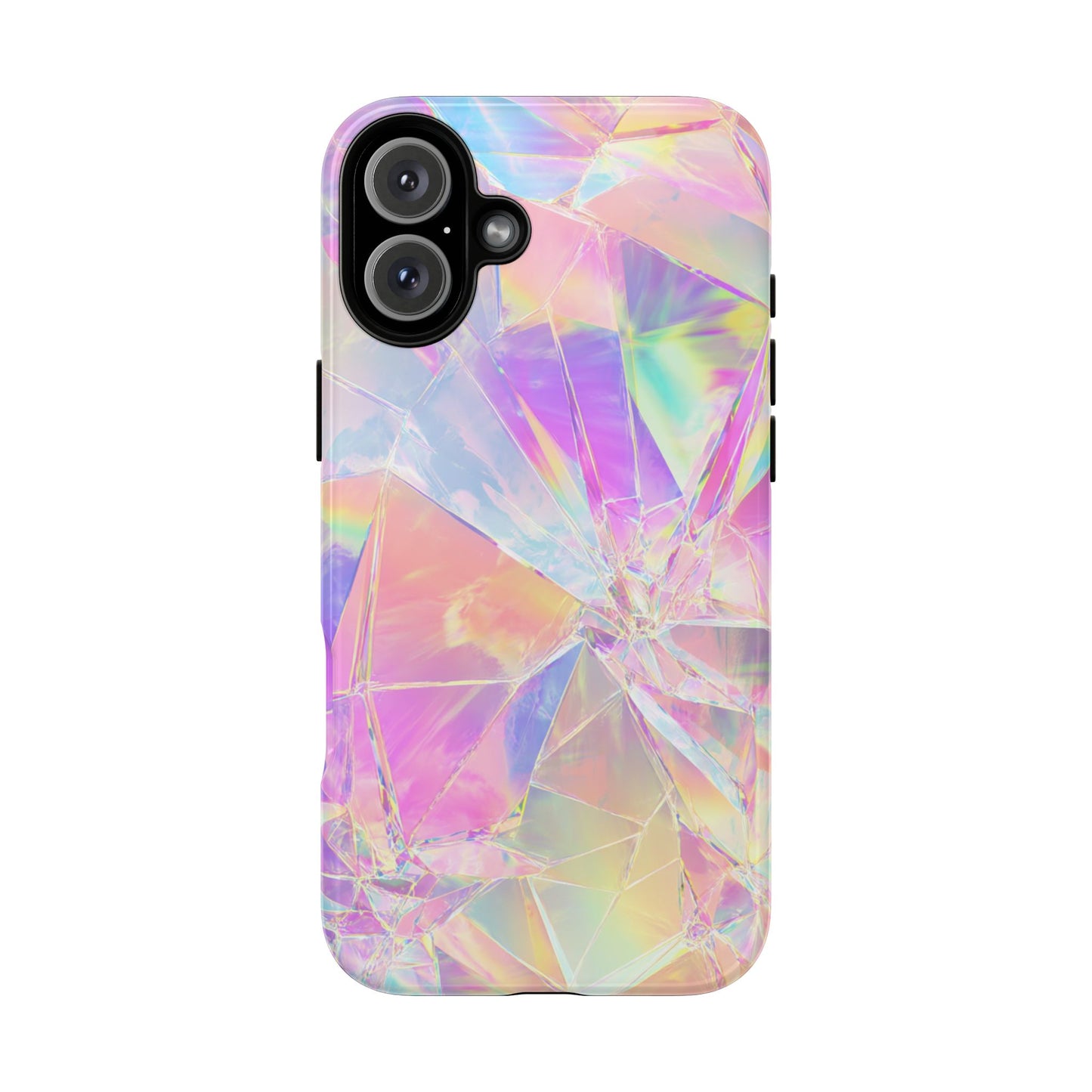Iridescent Shards Phone Case (iPhone X - iPhone 17 Pro Max) [TOUGH CASE]
