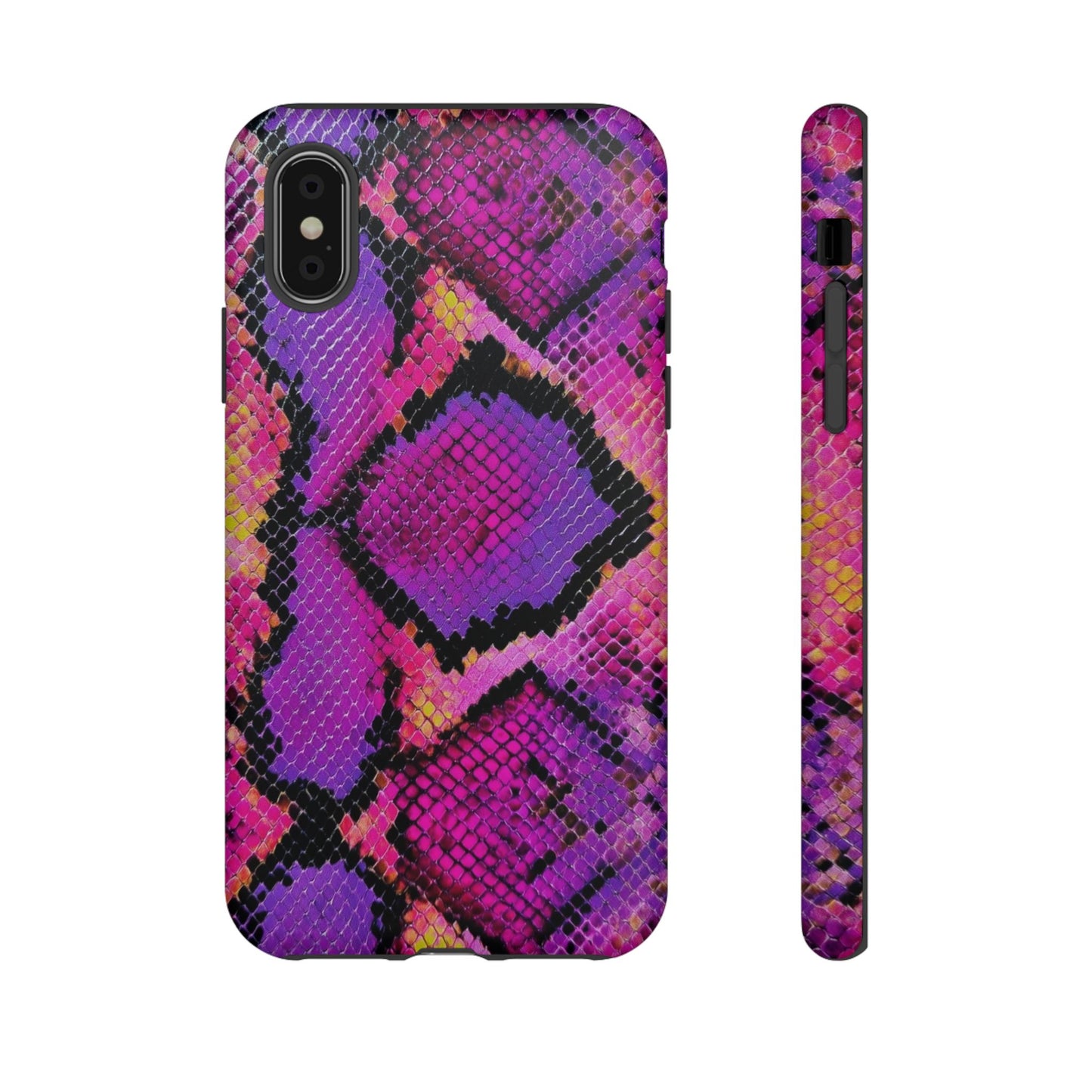 Purple Pink Snake Skin [TOUGH CASE]