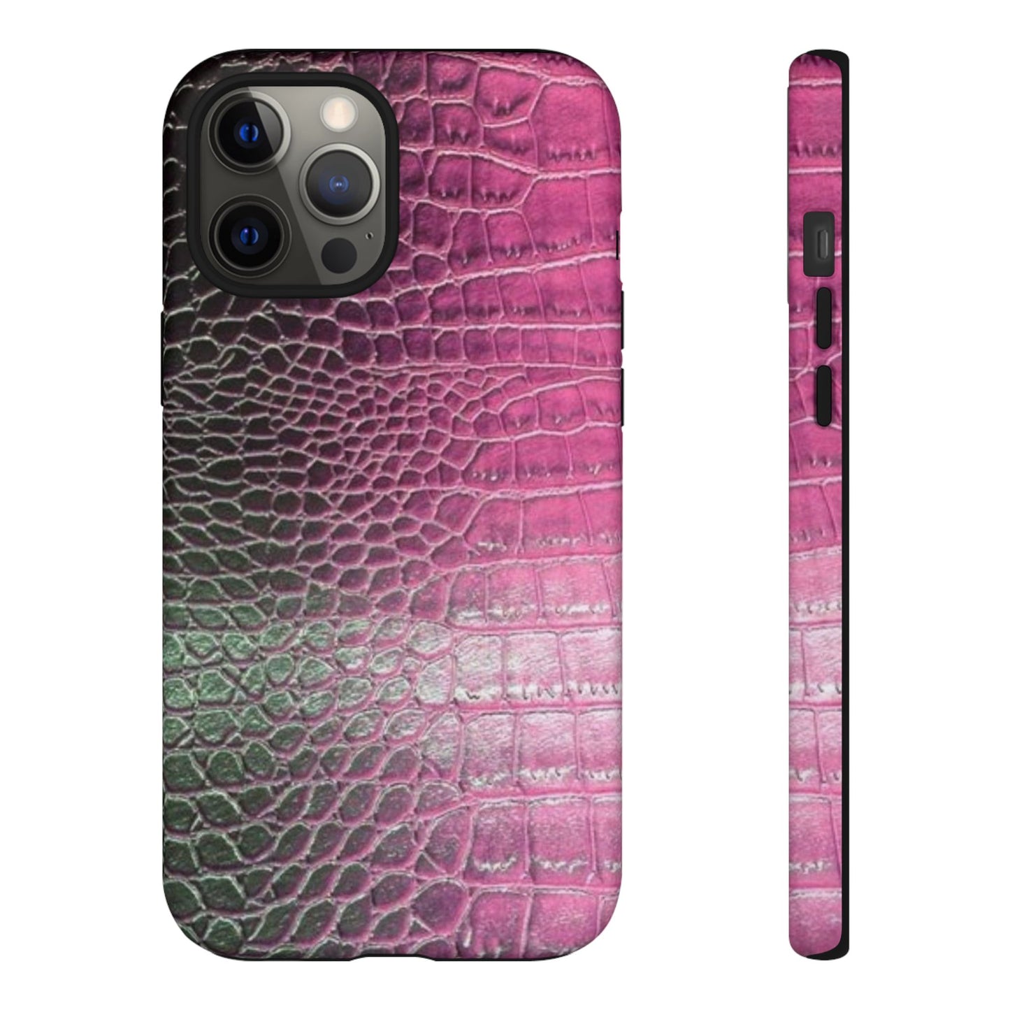 Purple Crocodile Leather [TOUGH CASE]