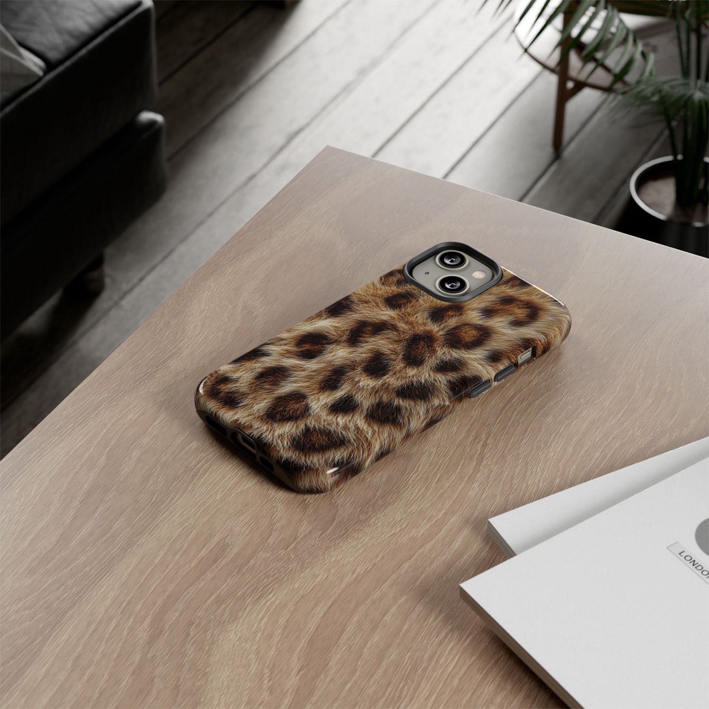 Leopard Print (iPhone X - iPhone 17 Pro Max) [TOUGH CASE]