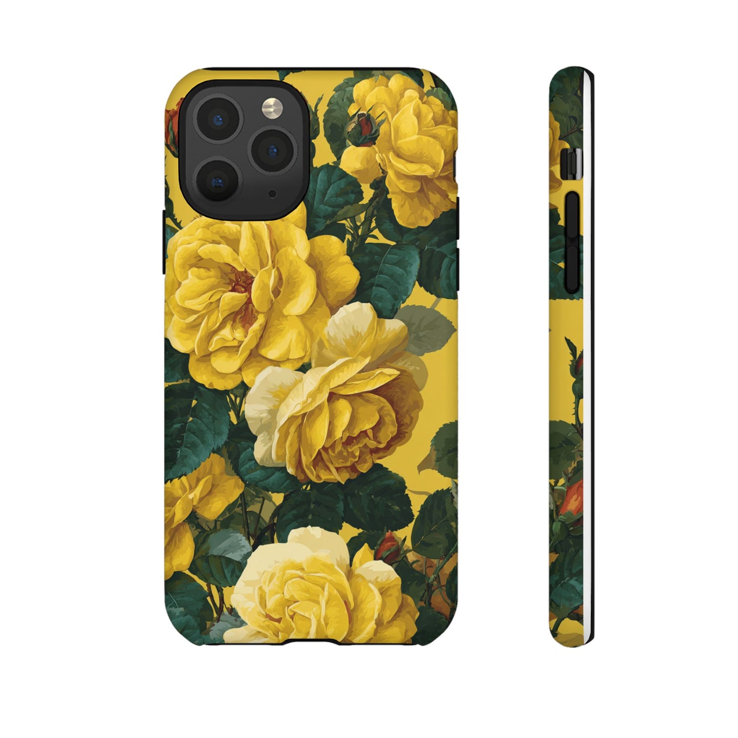 Floral Yellow Roses [TOUGH CASE]