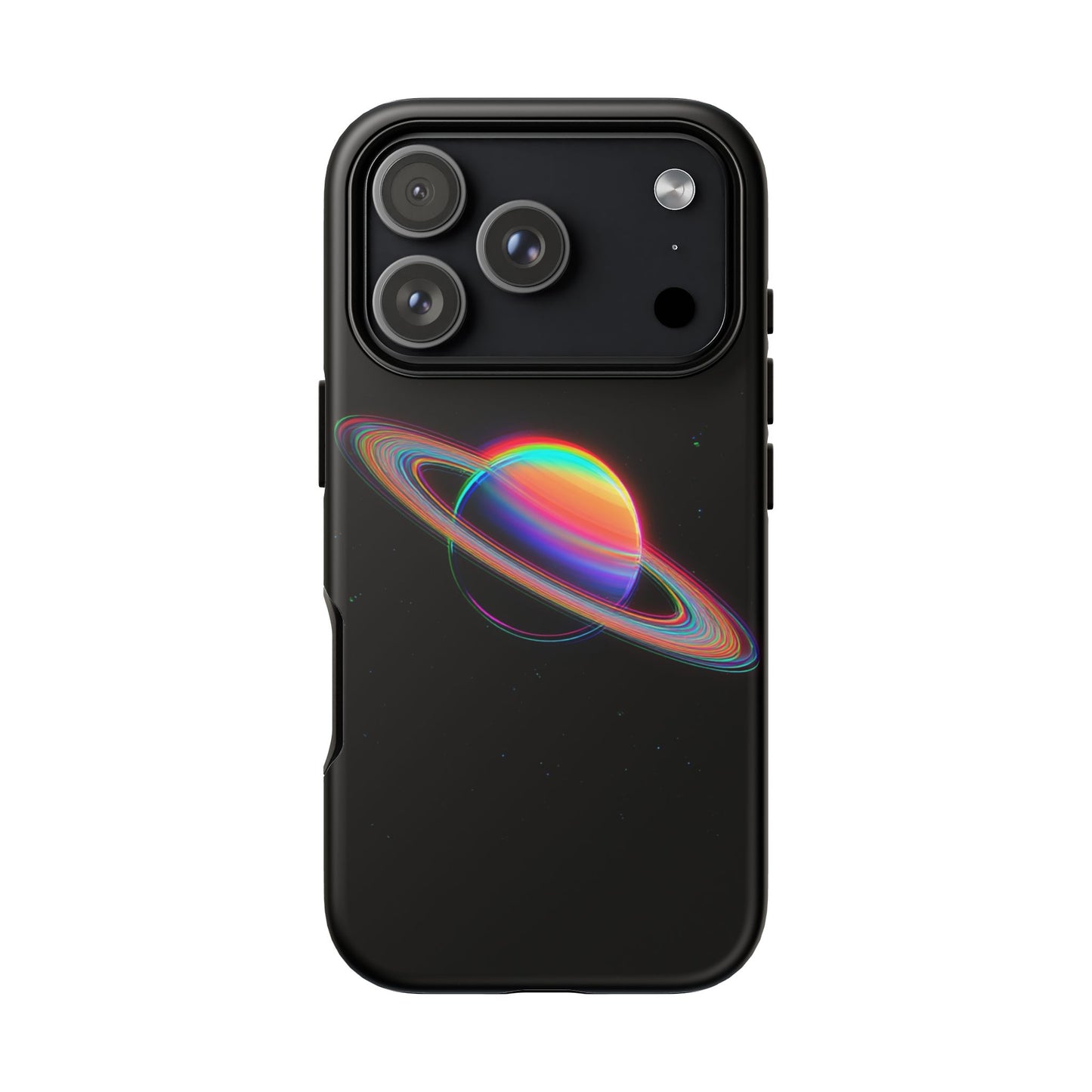 Glitched Saturn – (iPhone X - iPhone 17 Pro Max) [TOUGH CASE]