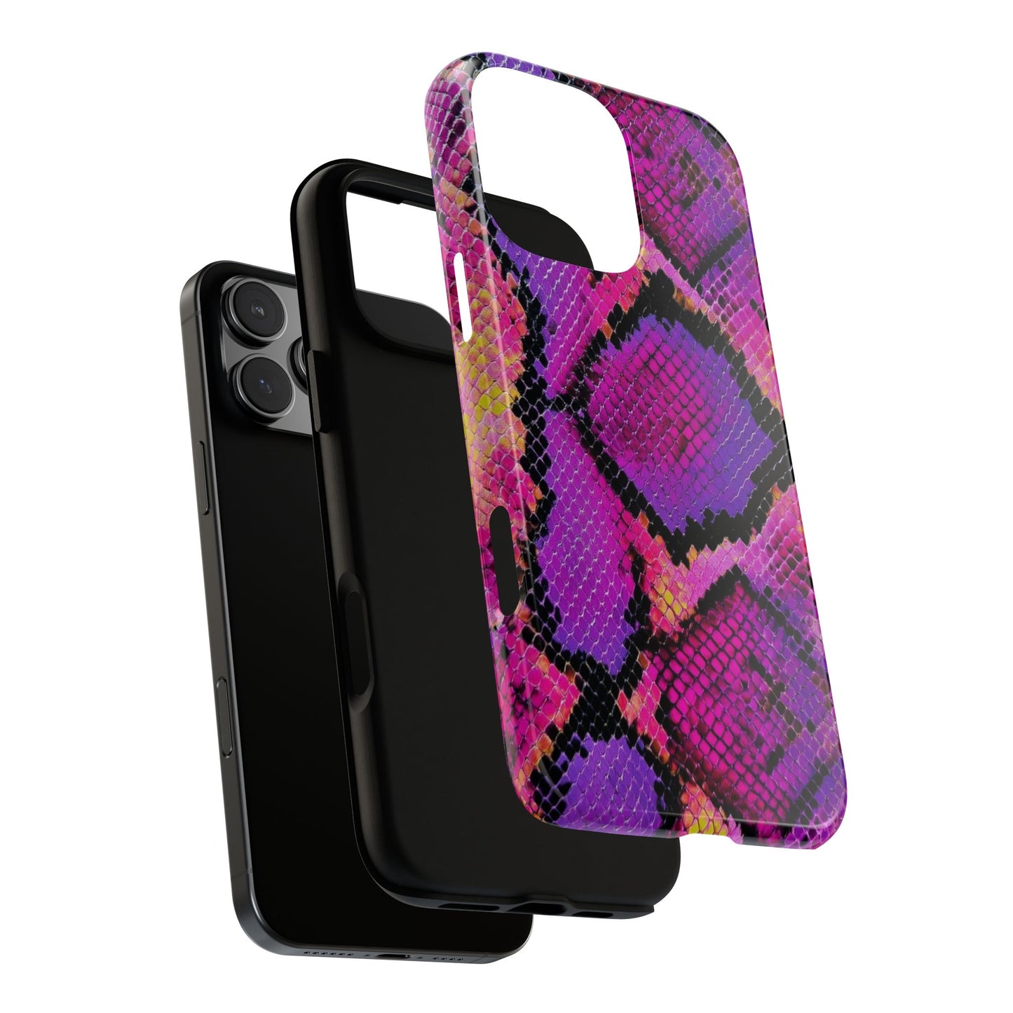 Purple Pink Snake Skin [TOUGH CASE]