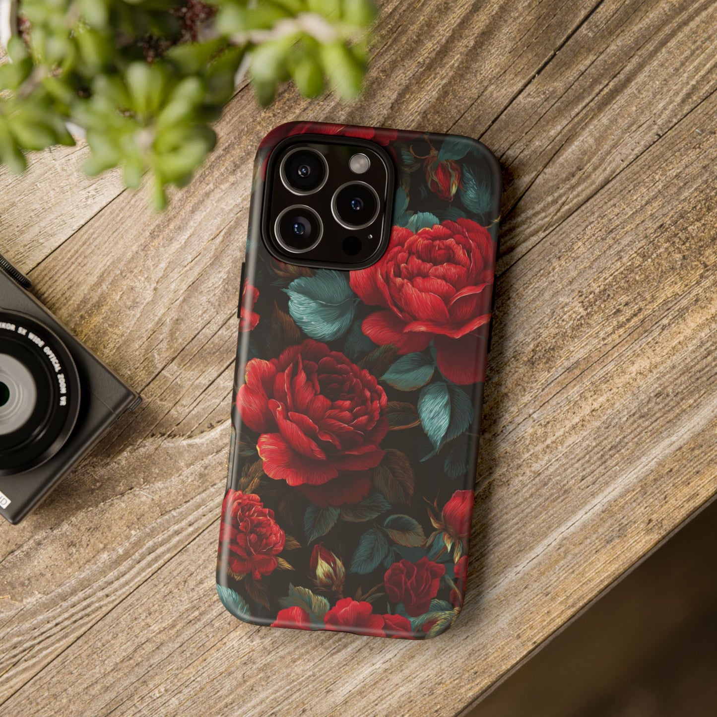 BESTSELLER Floral Red Roses [TOUGH CASE]