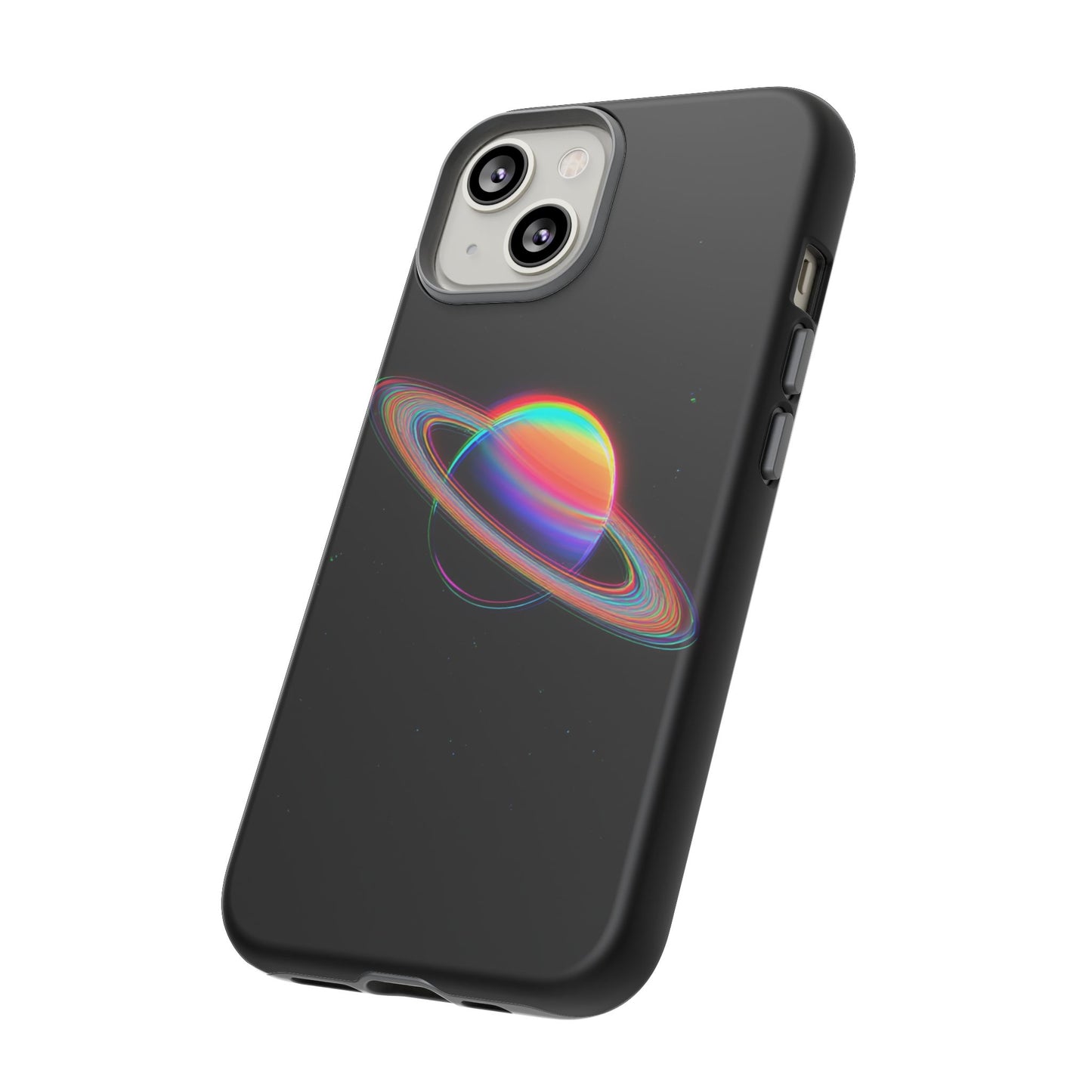 Glitched Saturn – (iPhone X - iPhone 17 Pro Max) [TOUGH CASE]