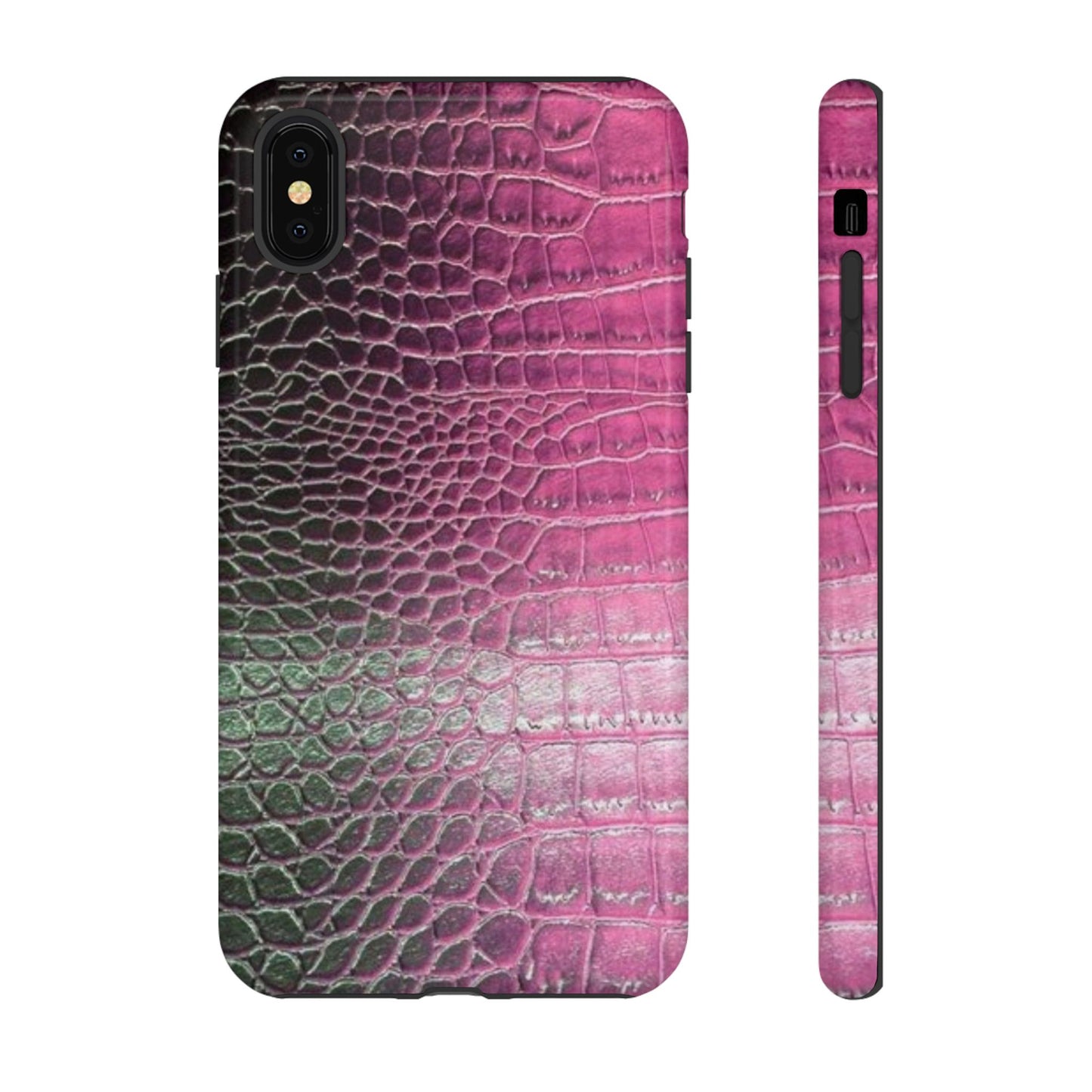 Purple Crocodile Leather [TOUGH CASE]