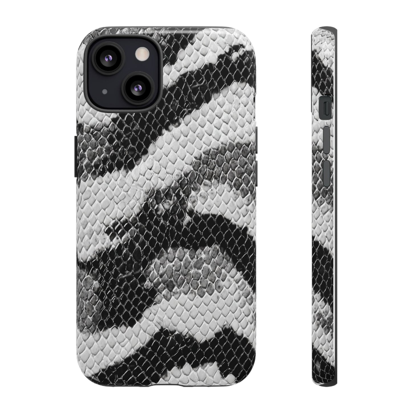 Black & White Snakeskin [TOUGH CASE]