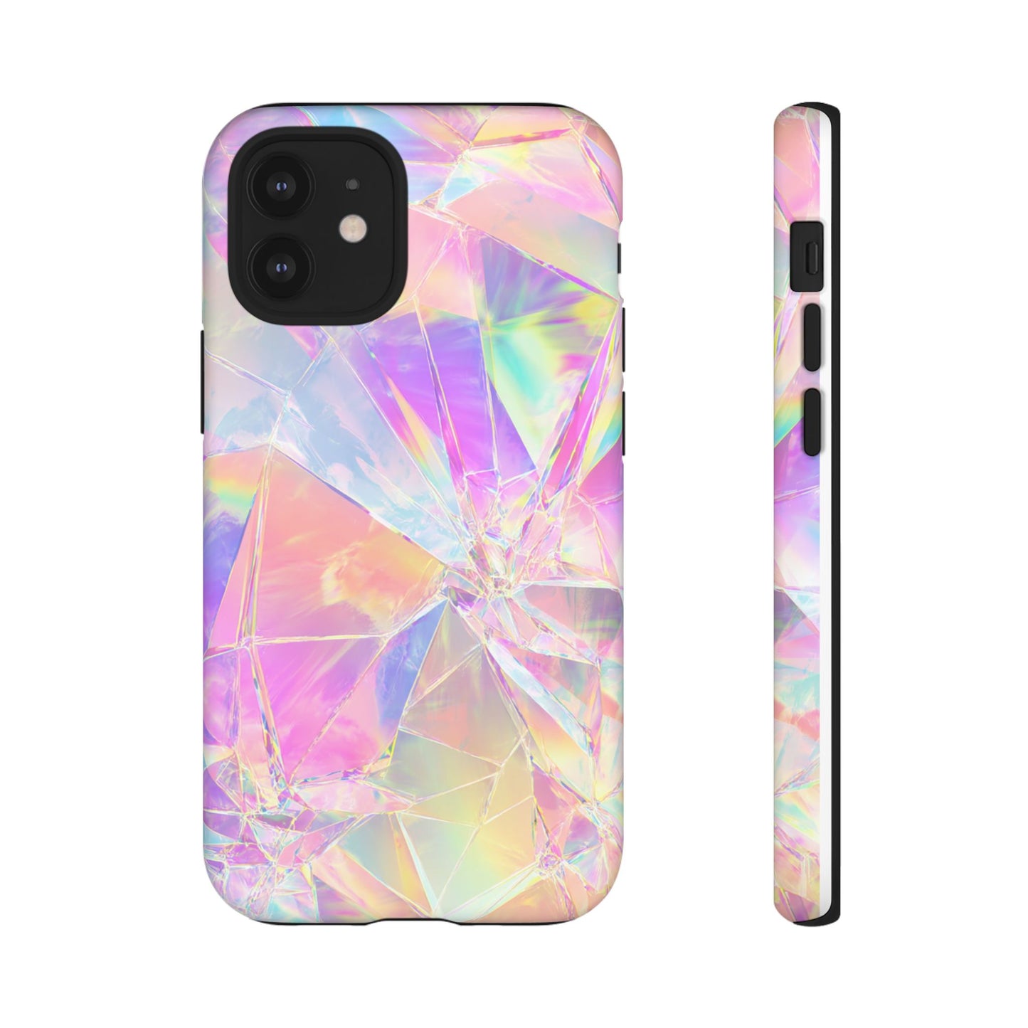 Iridescent Shards Phone Case (iPhone X - iPhone 17 Pro Max) [TOUGH CASE]