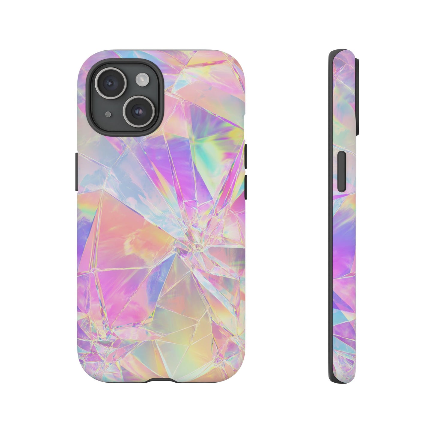Iridescent Shards Phone Case (iPhone X - iPhone 17 Pro Max) [TOUGH CASE]