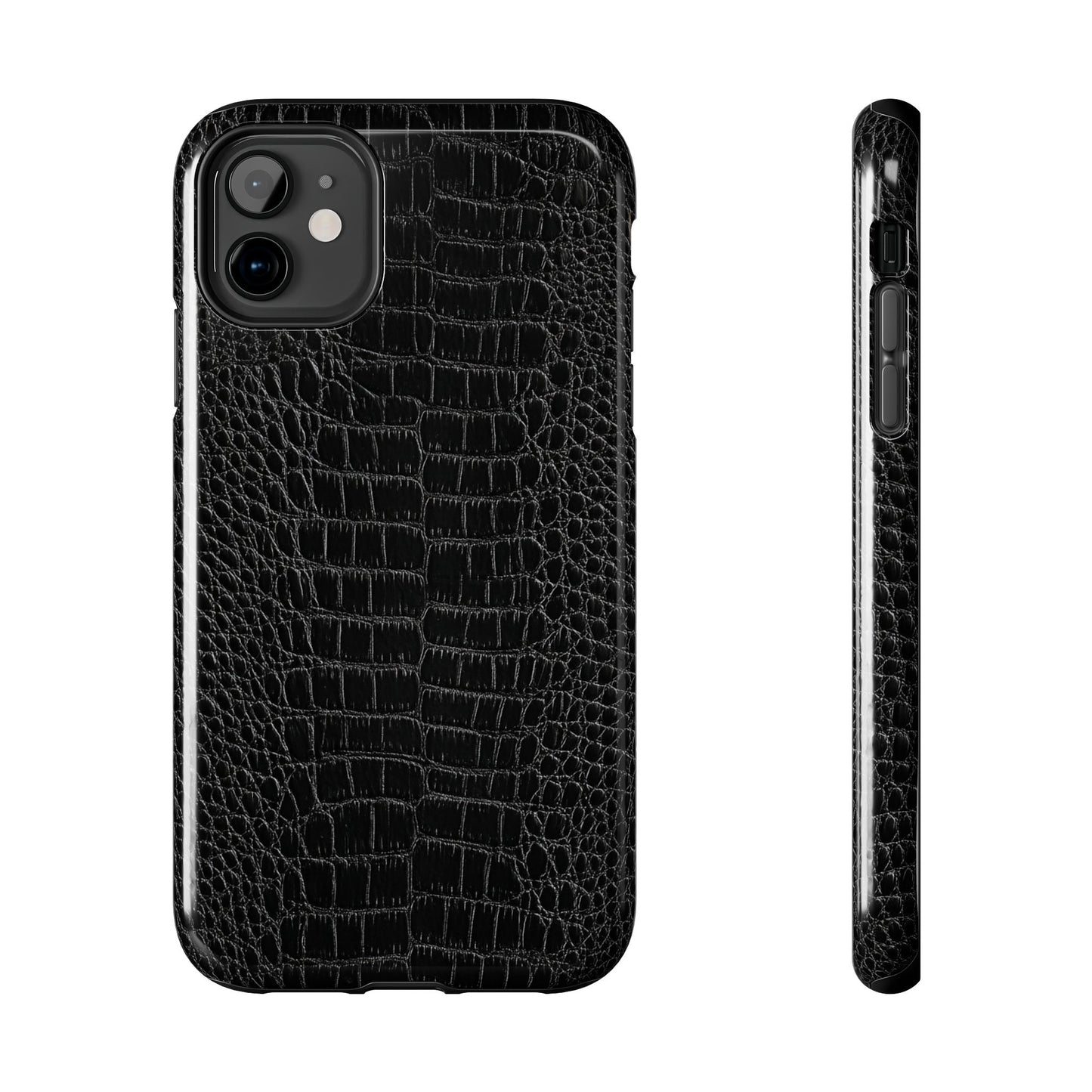 Black Crocodile Skin