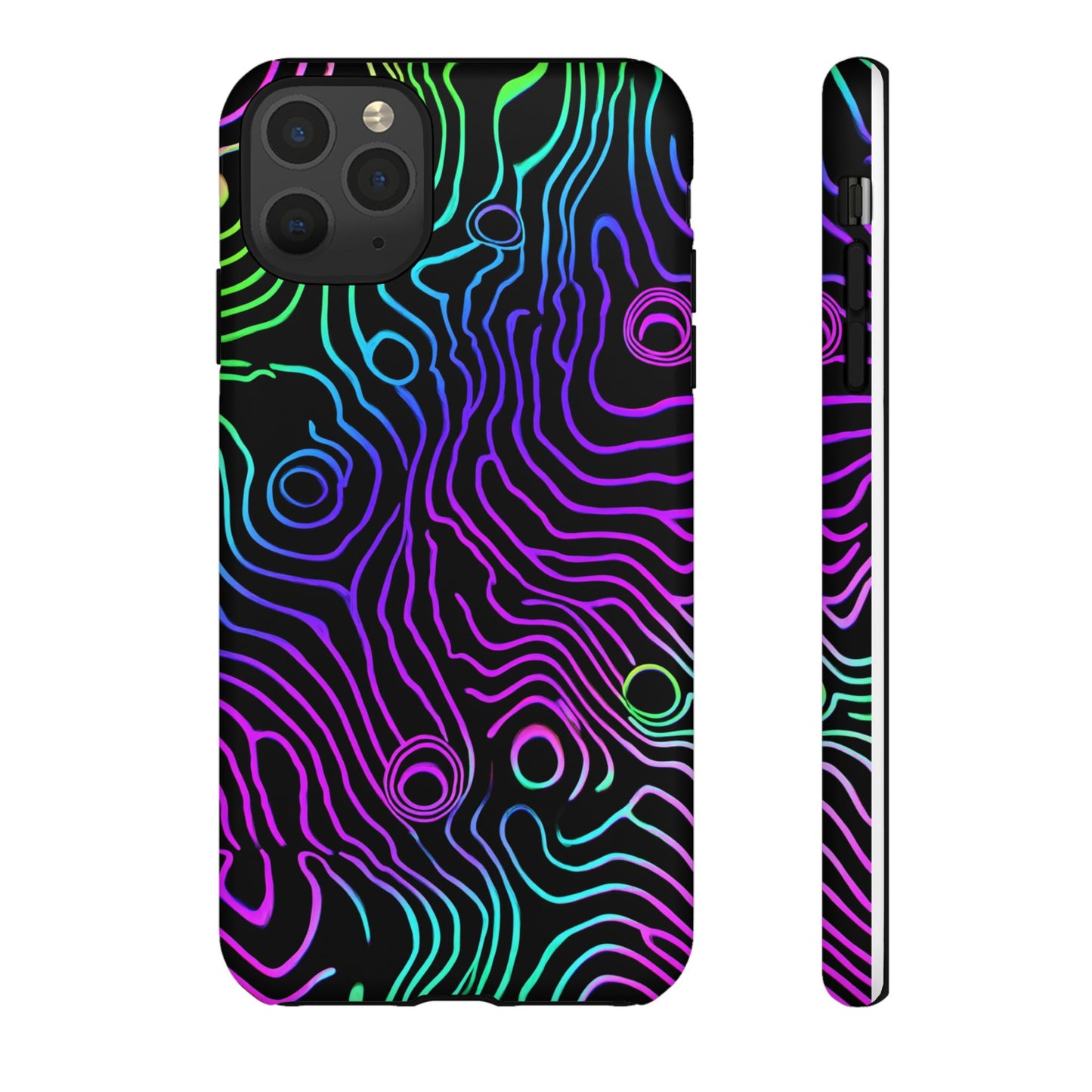 Topographic (iPhone X - iPhone 17 Pro Max) [TOUGH CASE]