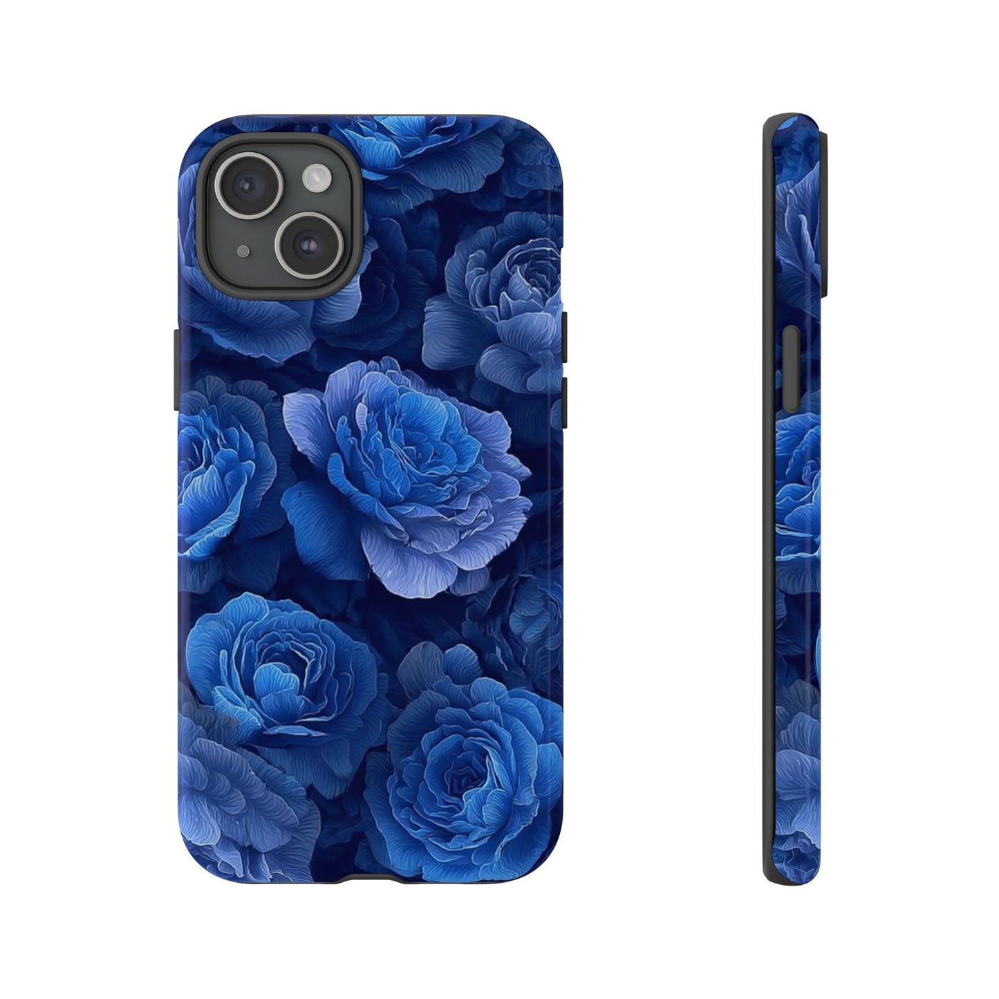 Floral Blue Roses [TOUGH CASE]