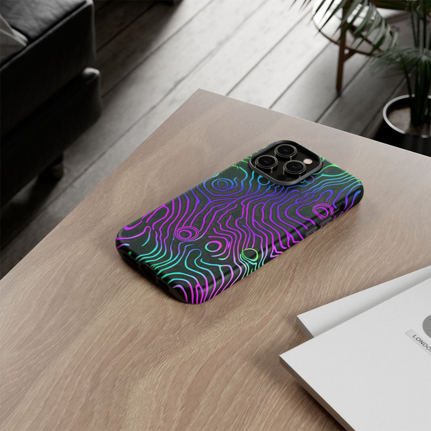 Topographic (iPhone X - iPhone 17 Pro Max) [TOUGH CASE]