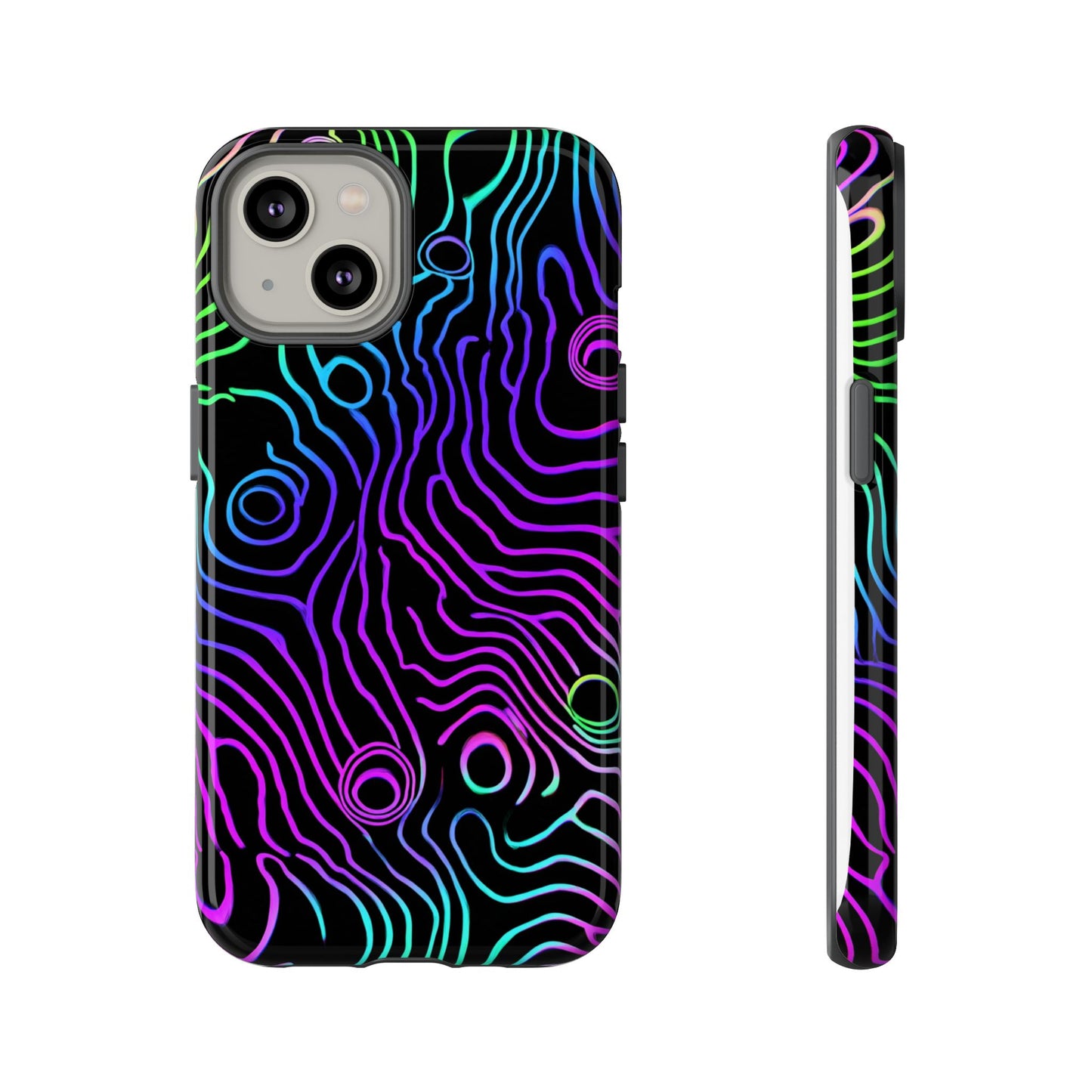 Topographic (iPhone X - iPhone 17 Pro Max) [TOUGH CASE]