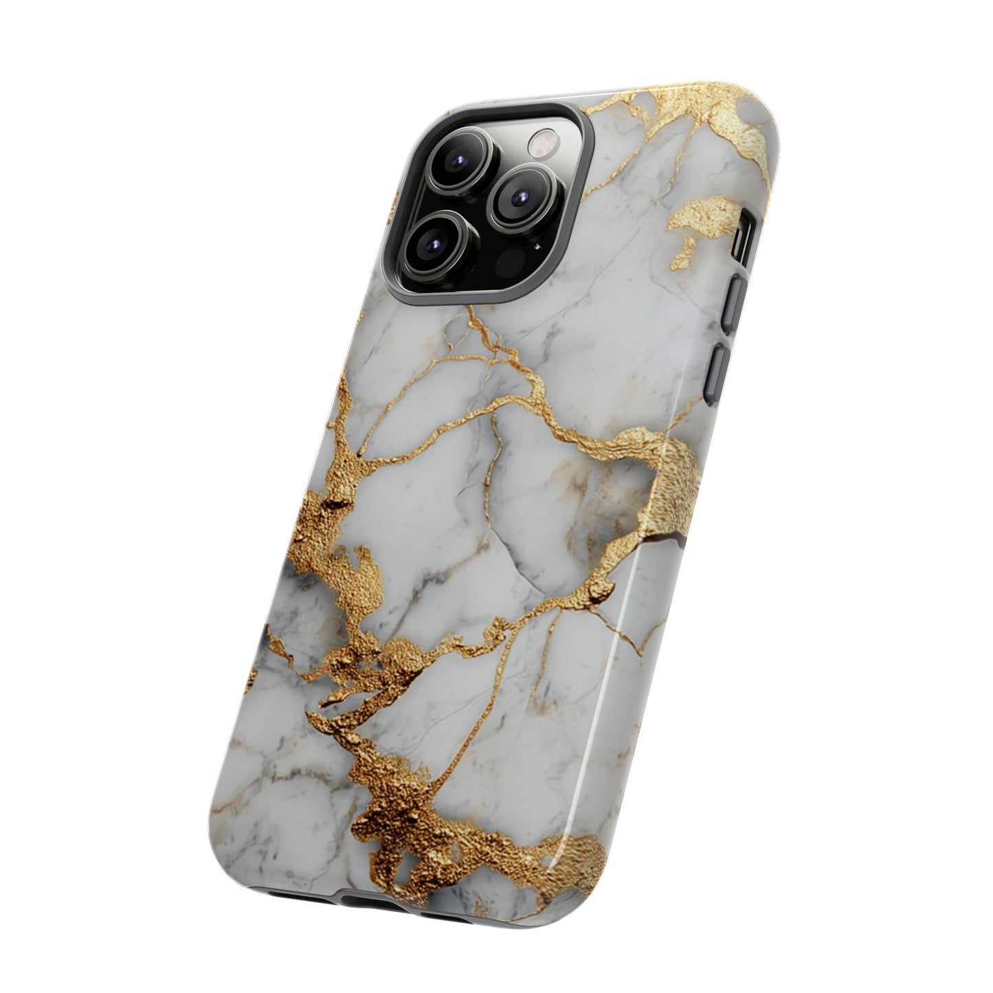 White & Gold Marble [TOUGH CASE]
