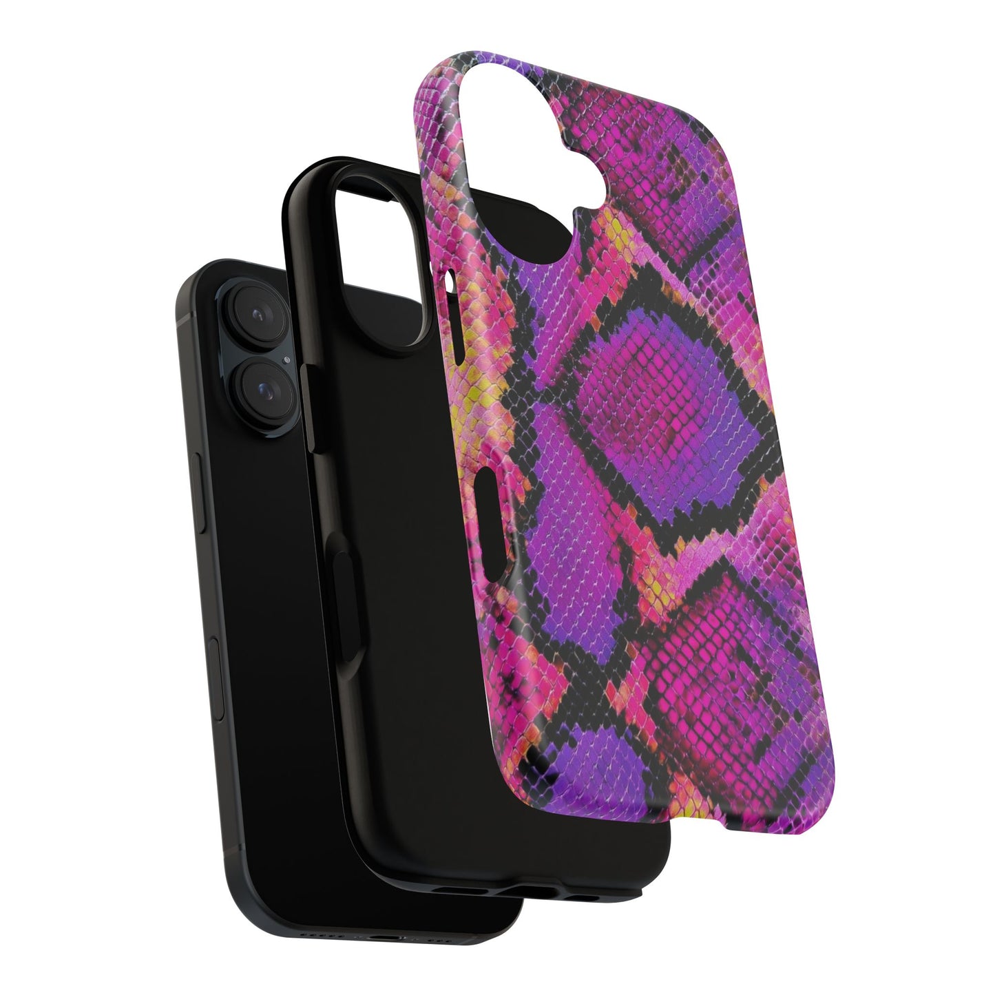 Purple Pink Snake Skin [TOUGH CASE]