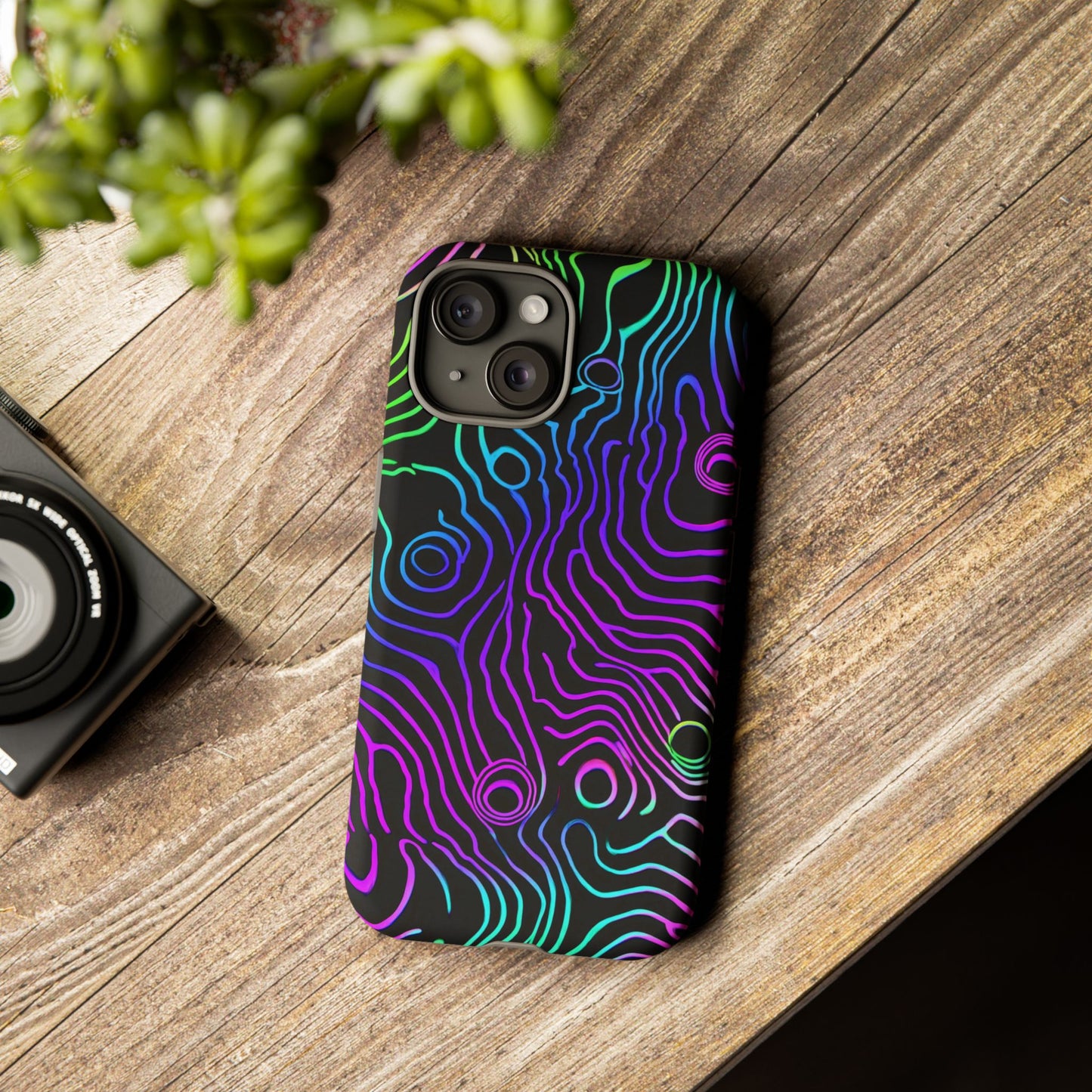 Topographic (iPhone X - iPhone 17 Pro Max) [TOUGH CASE]