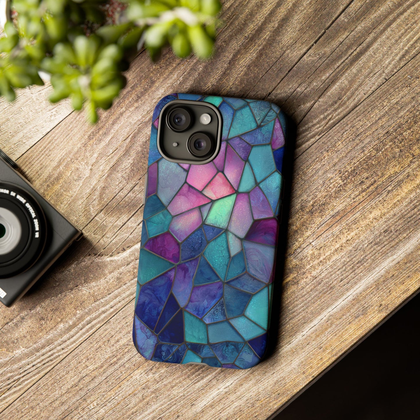 Stained Glass (iPhone X - iPhone 17 Pro Max) [TOUGH CASE]