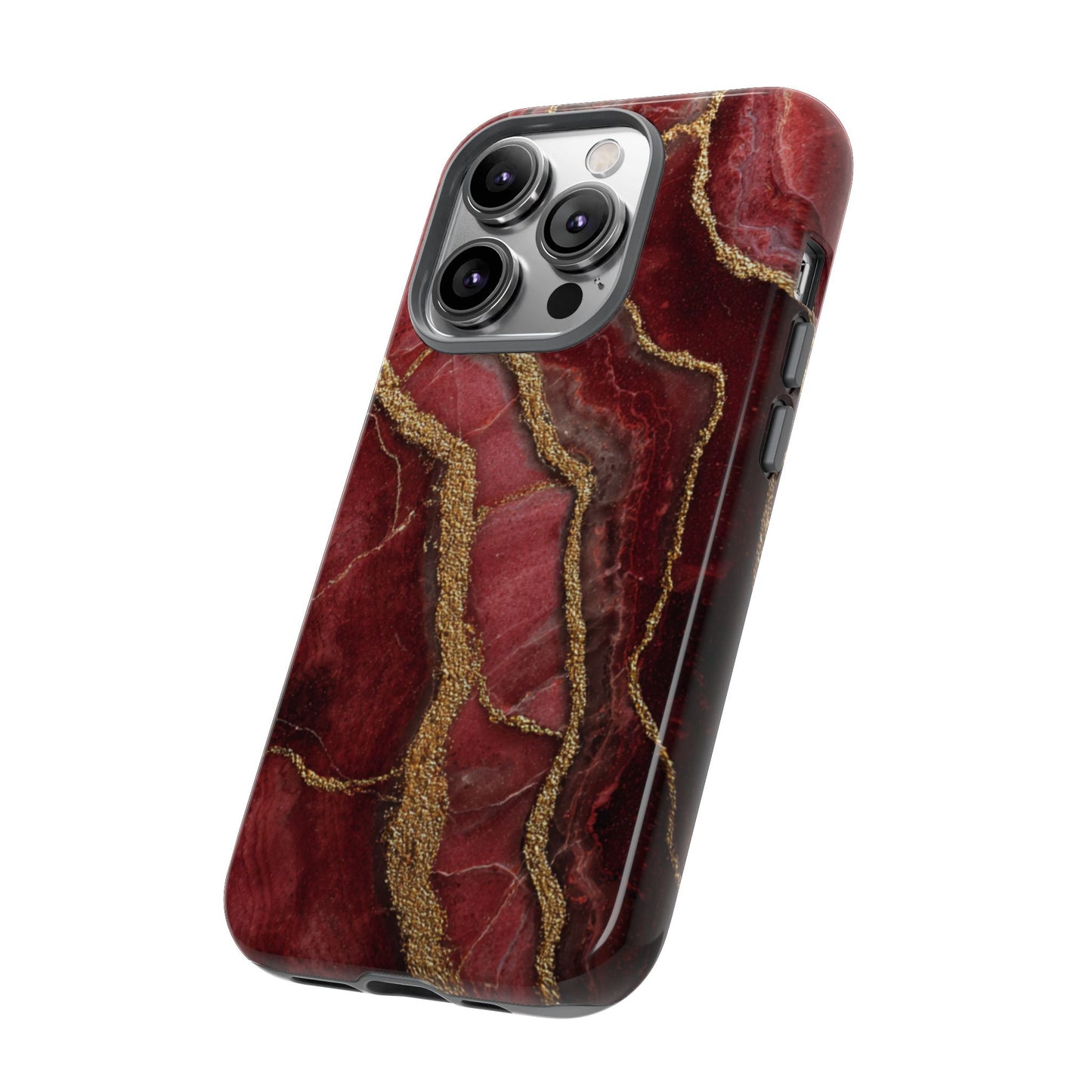 Red & Gold Marble [TOUGH CASE]