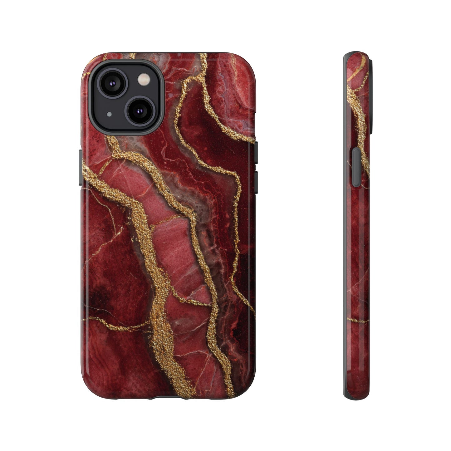 Red & Gold Marble [TOUGH CASE]
