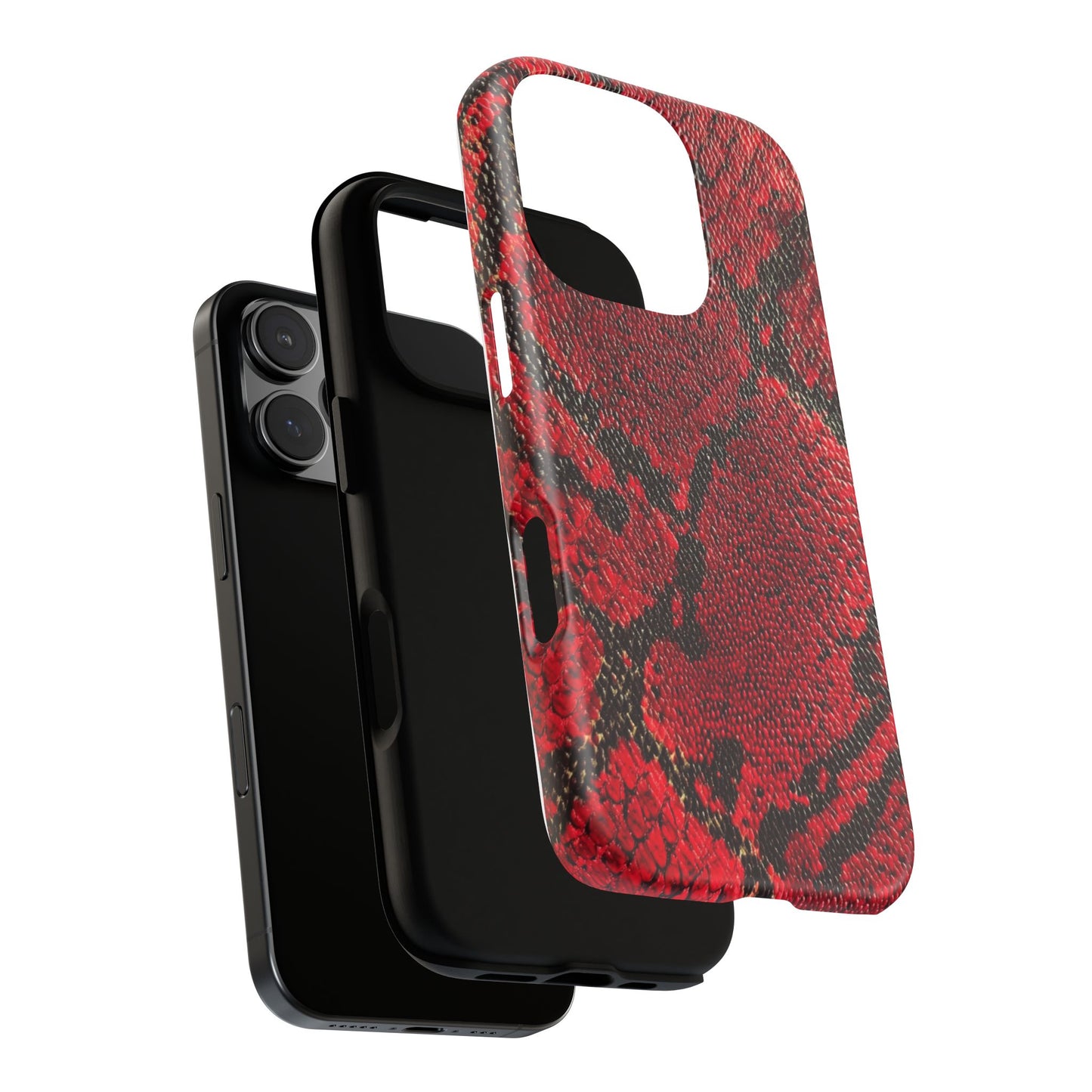 Red Snake Skin [TOUGH CASE]