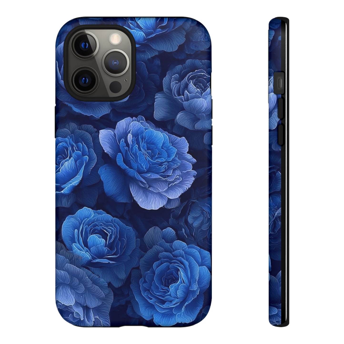 Floral Blue Roses [TOUGH CASE]