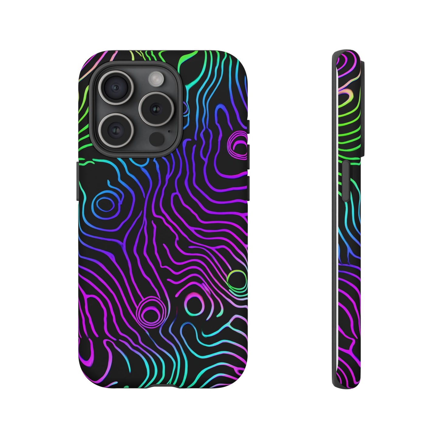 Topographic (iPhone X - iPhone 17 Pro Max) [TOUGH CASE]