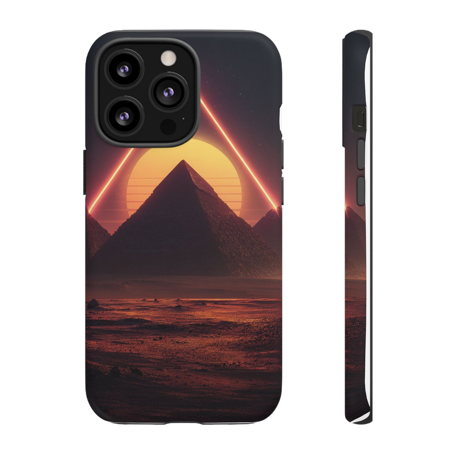 Retro Pyramid Sunset [TOUGH CASE]