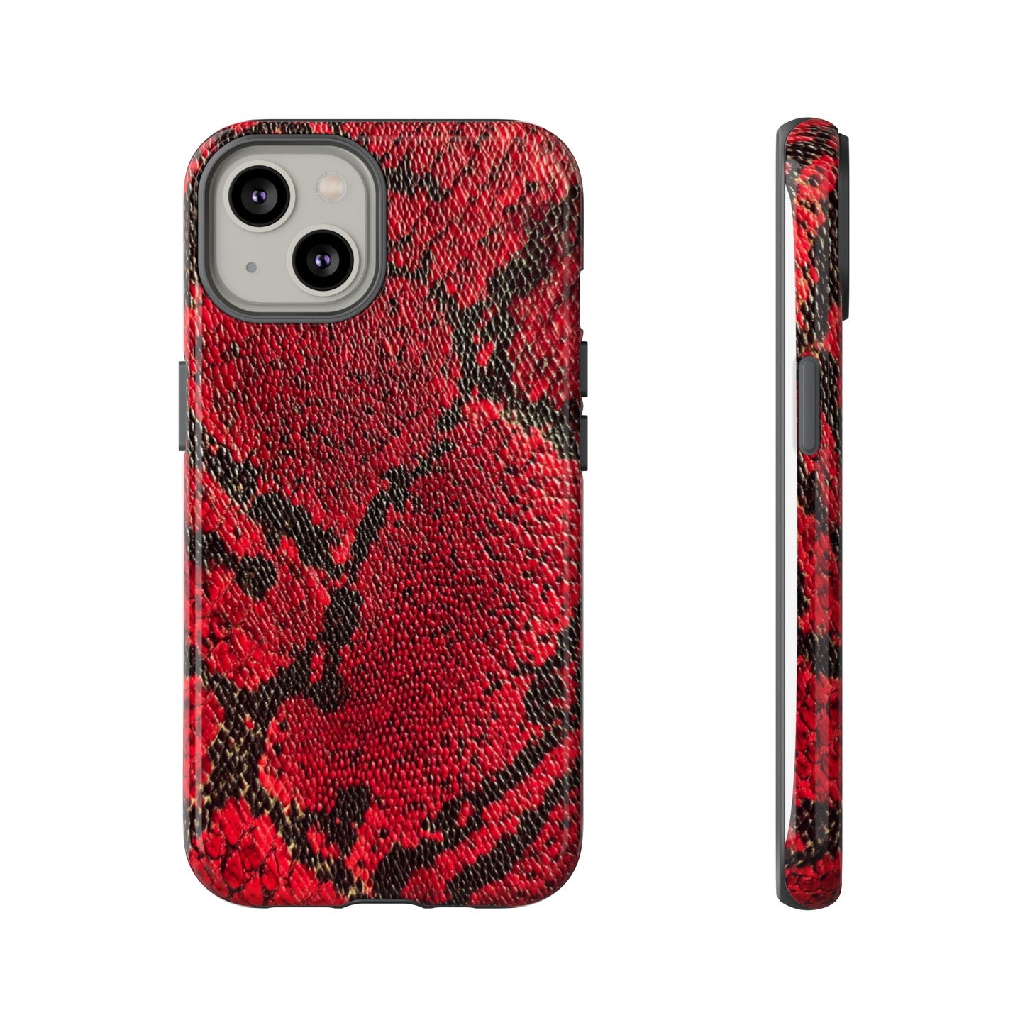 Red Snake Skin [TOUGH CASE]