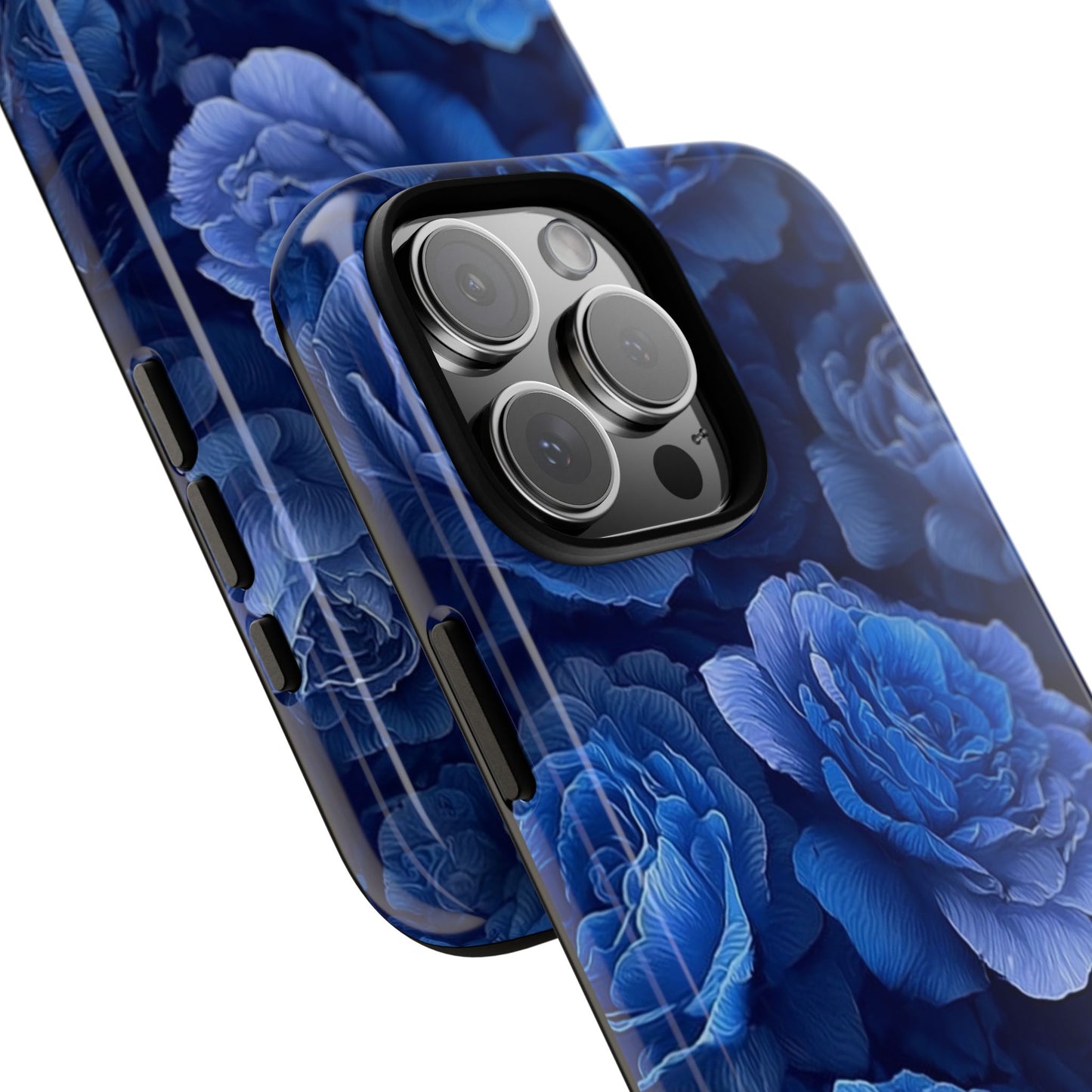 Floral Blue Roses [TOUGH CASE]