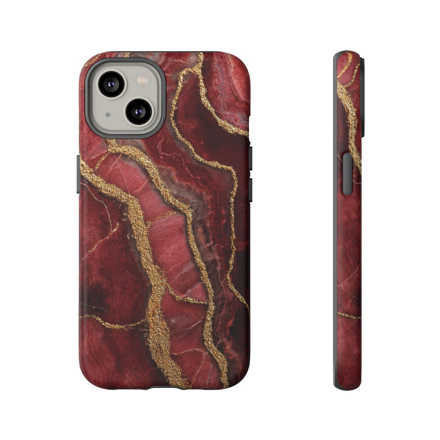 Red & Gold Marble [TOUGH CASE]