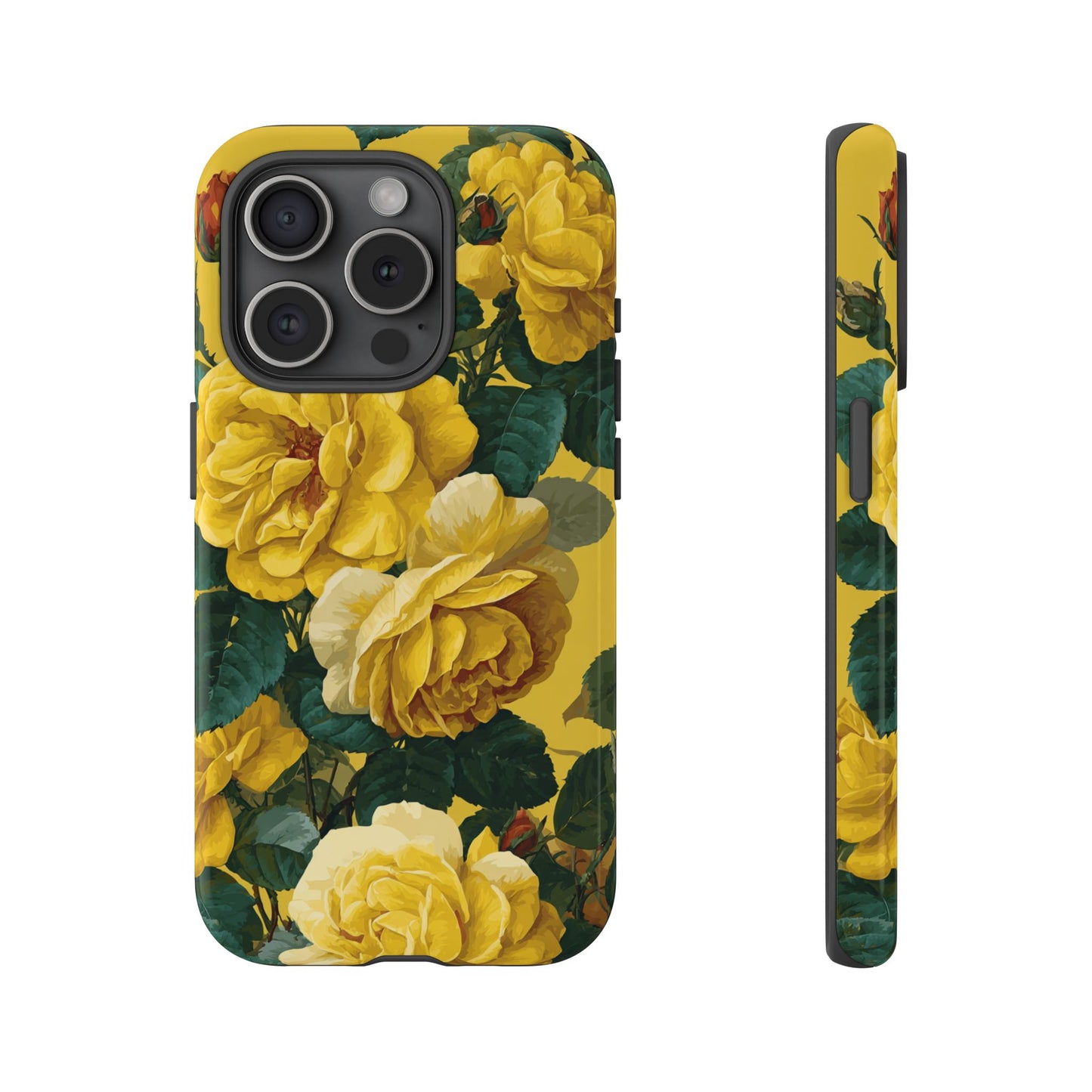 Floral Yellow Roses [TOUGH CASE]