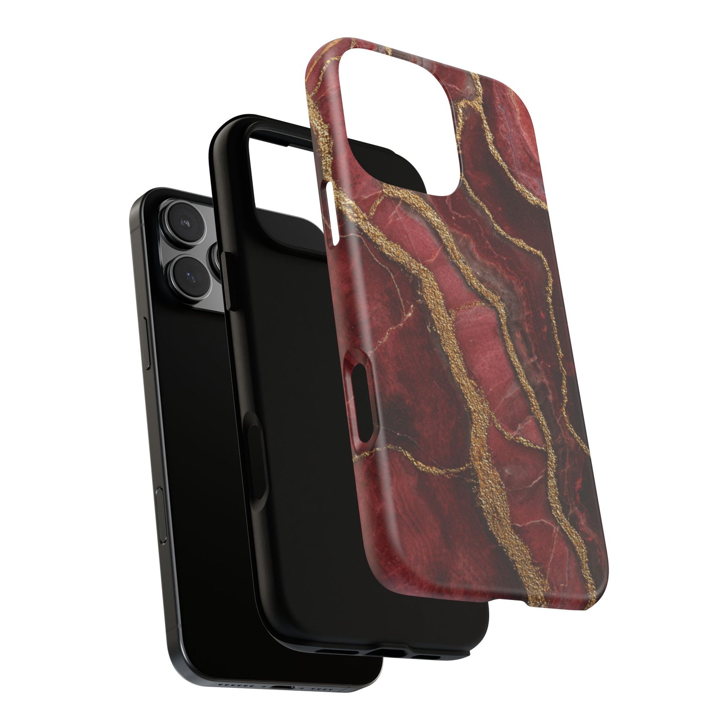 Red & Gold Marble [TOUGH CASE]