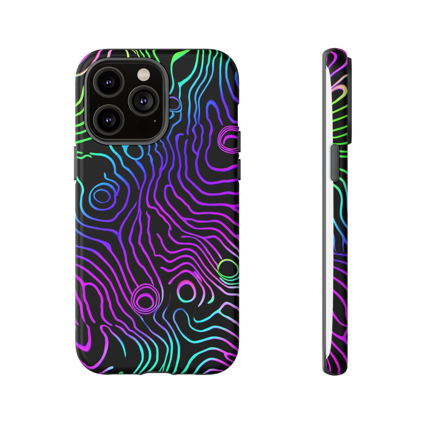 Topographic (iPhone X - iPhone 17 Pro Max) [TOUGH CASE]