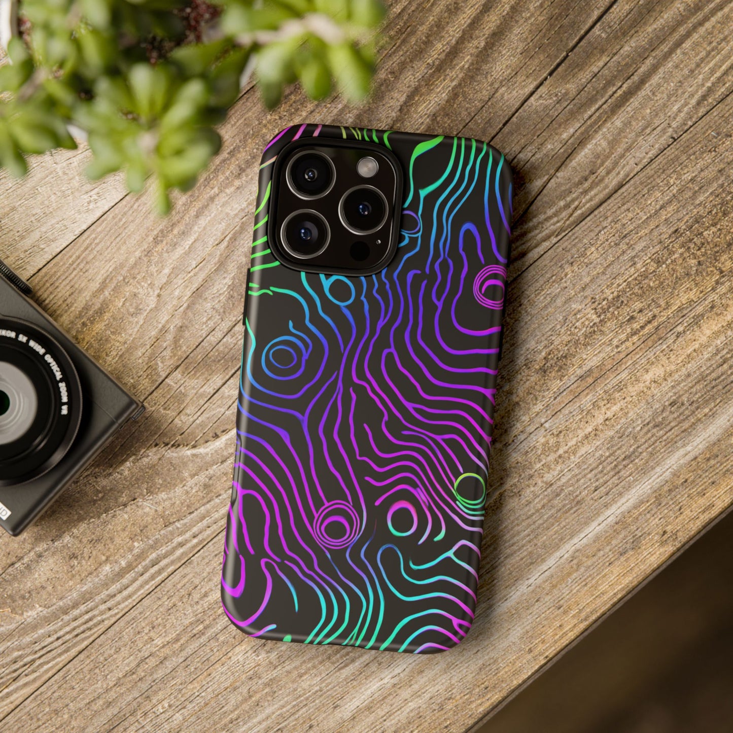 Topographic (iPhone X - iPhone 17 Pro Max) [TOUGH CASE]