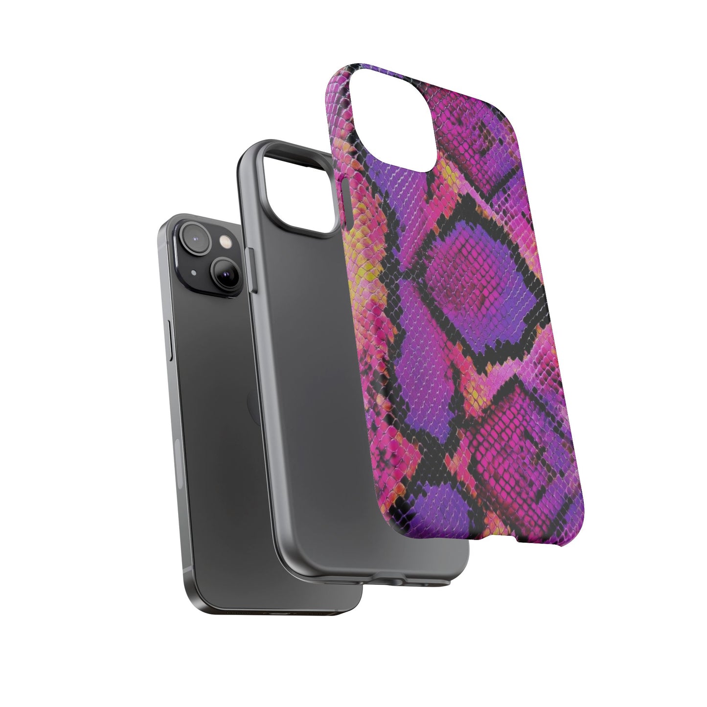 Purple Pink Snake Skin [TOUGH CASE]