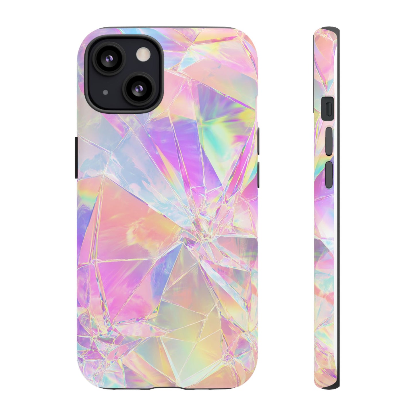 Iridescent Shards Phone Case (iPhone X - iPhone 17 Pro Max) [TOUGH CASE]