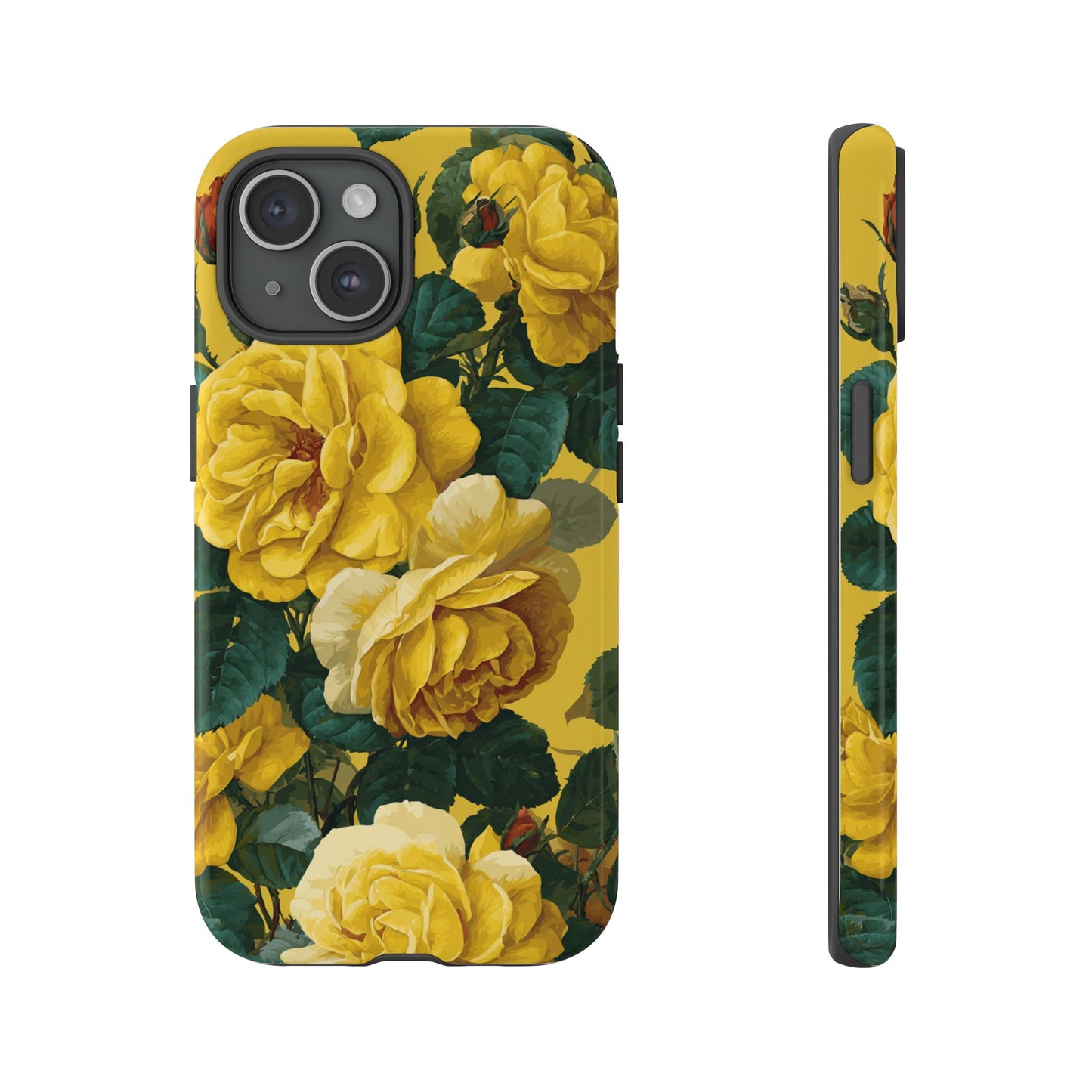 Floral Yellow Roses [TOUGH CASE]