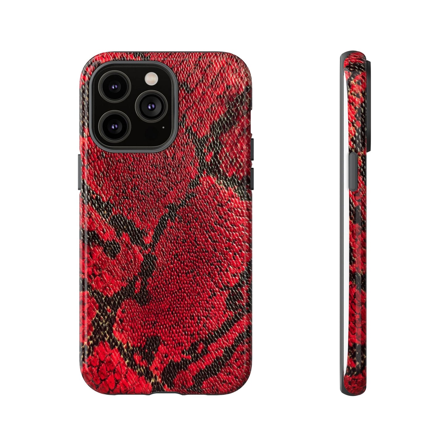 Red Snake Skin [TOUGH CASE]