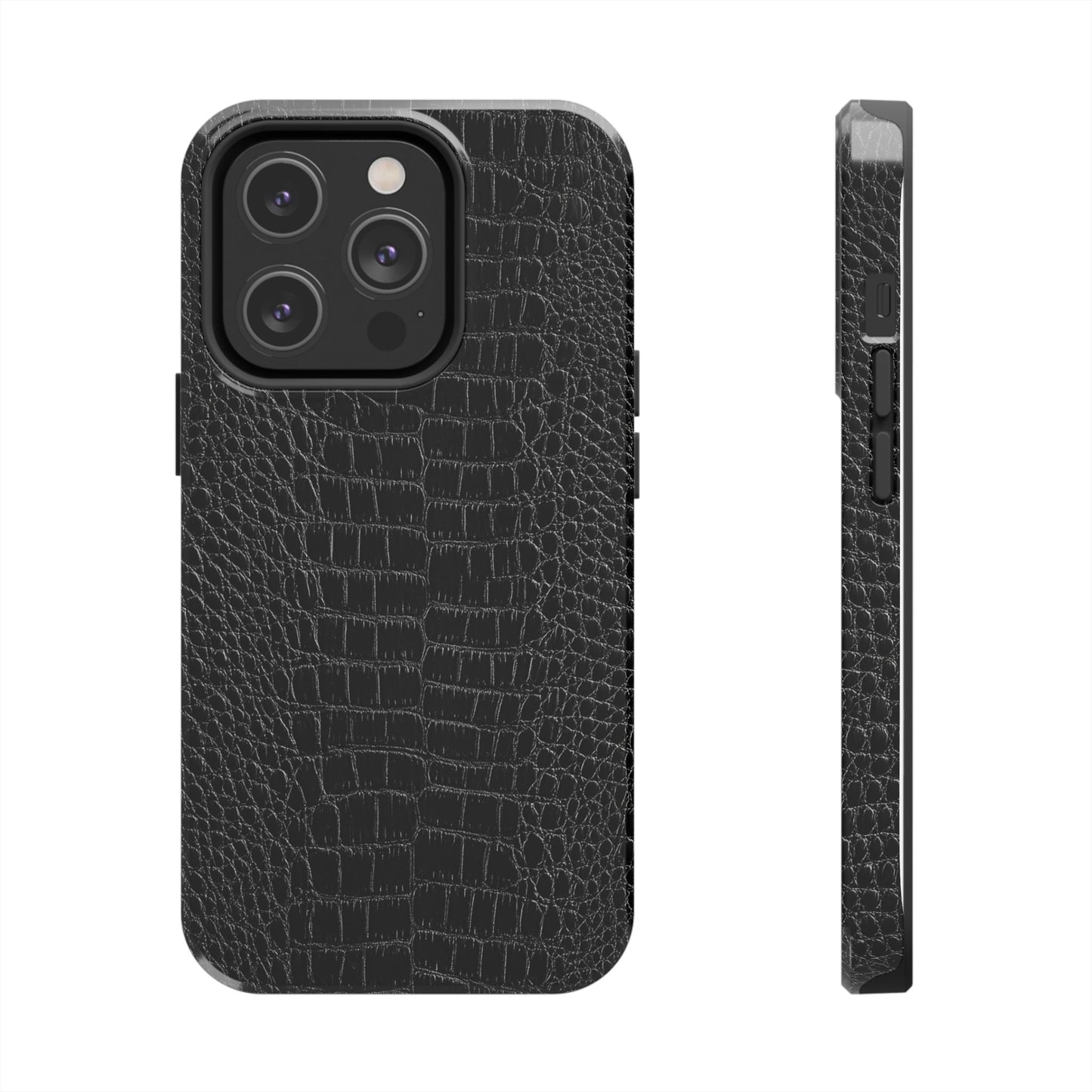 Black Crocodile Skin