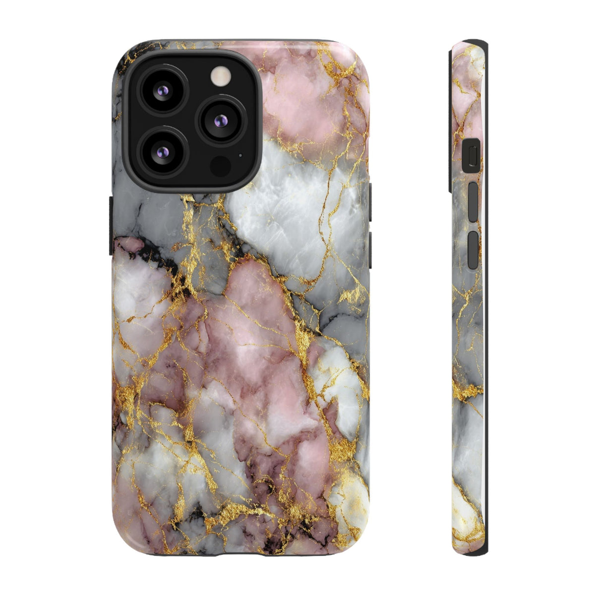 Rose & White Marble