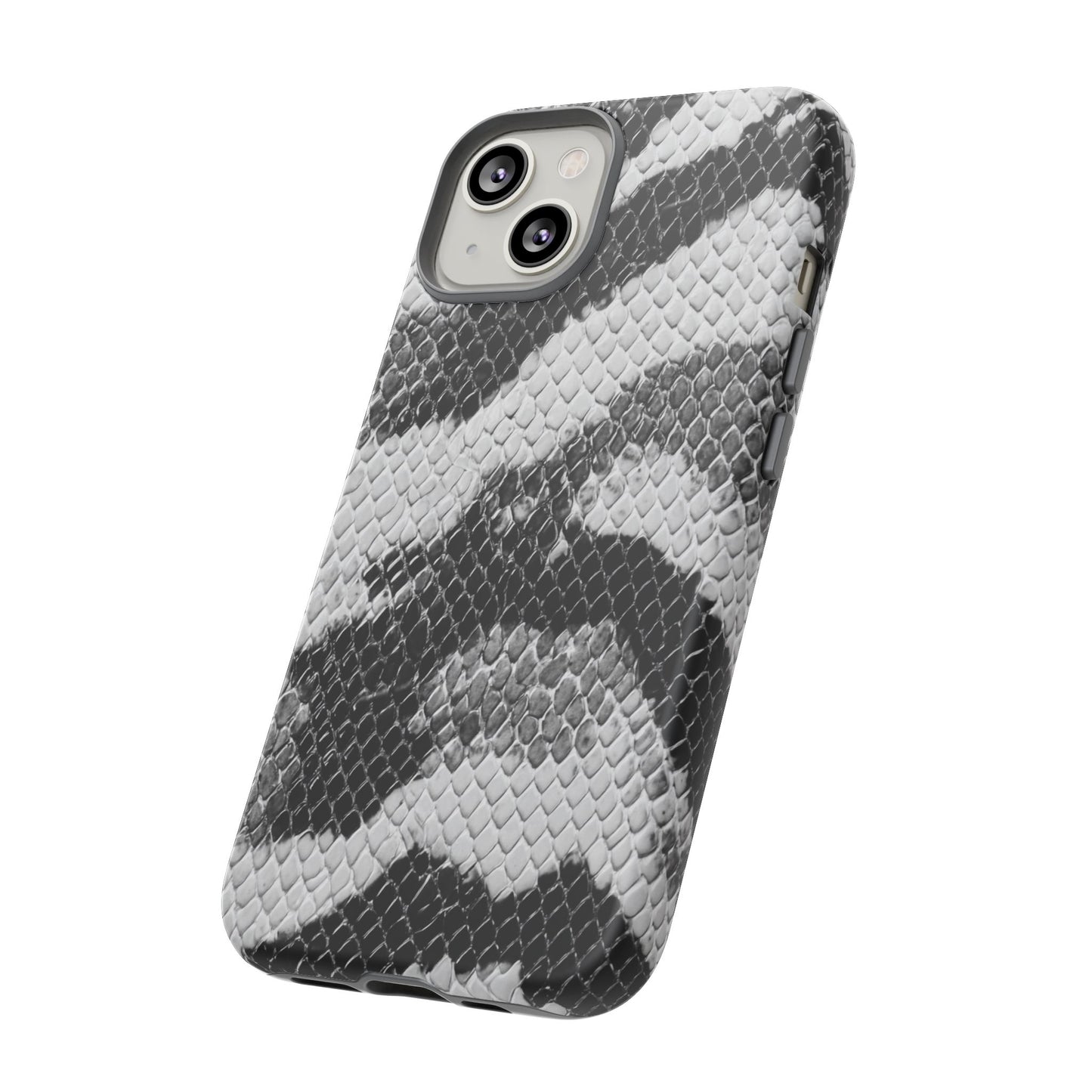 Black & White Snakeskin [TOUGH CASE]