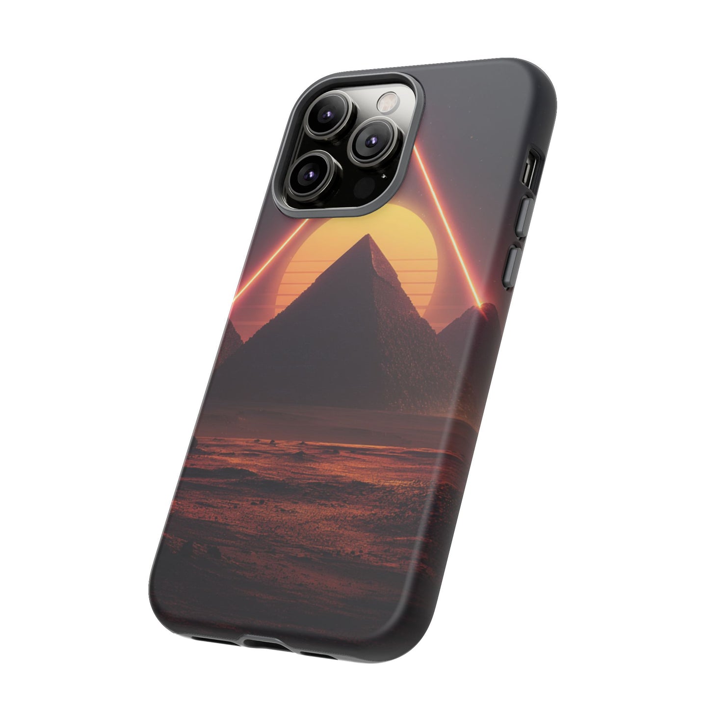 Retro Pyramid Sunset [TOUGH CASE]