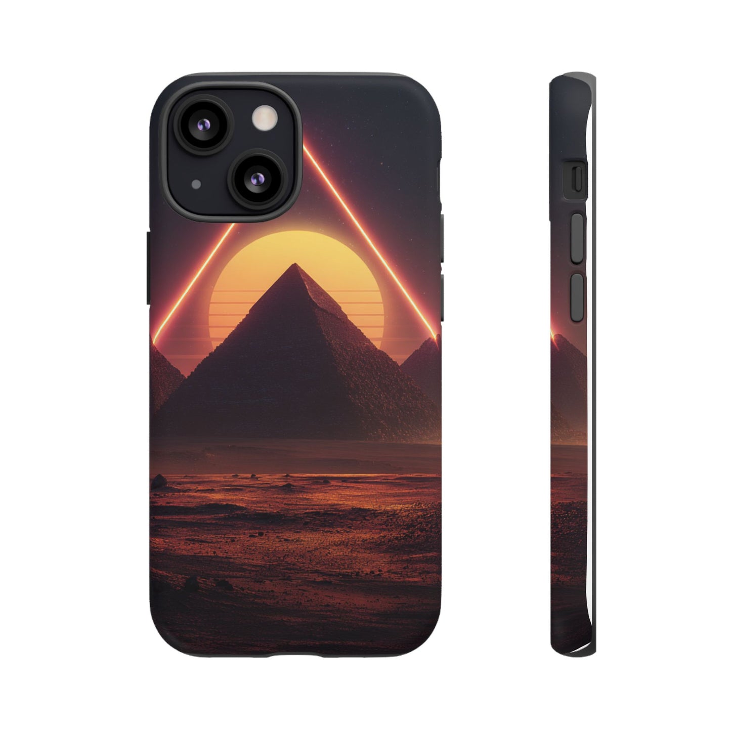 Retro Pyramid Sunset [TOUGH CASE]